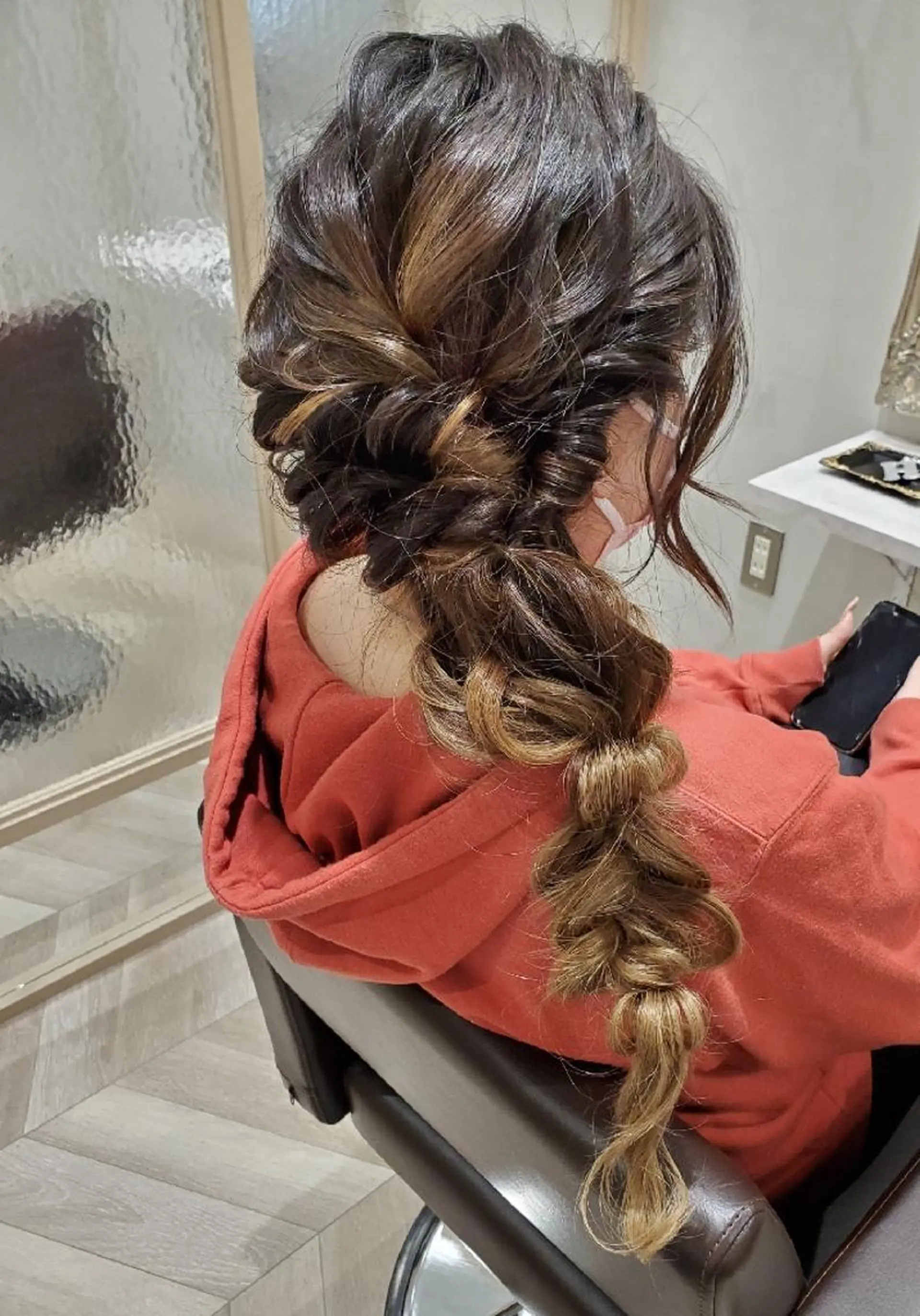 ロング 難波/白髪ぼかし/ KAORIのヘアスタイル