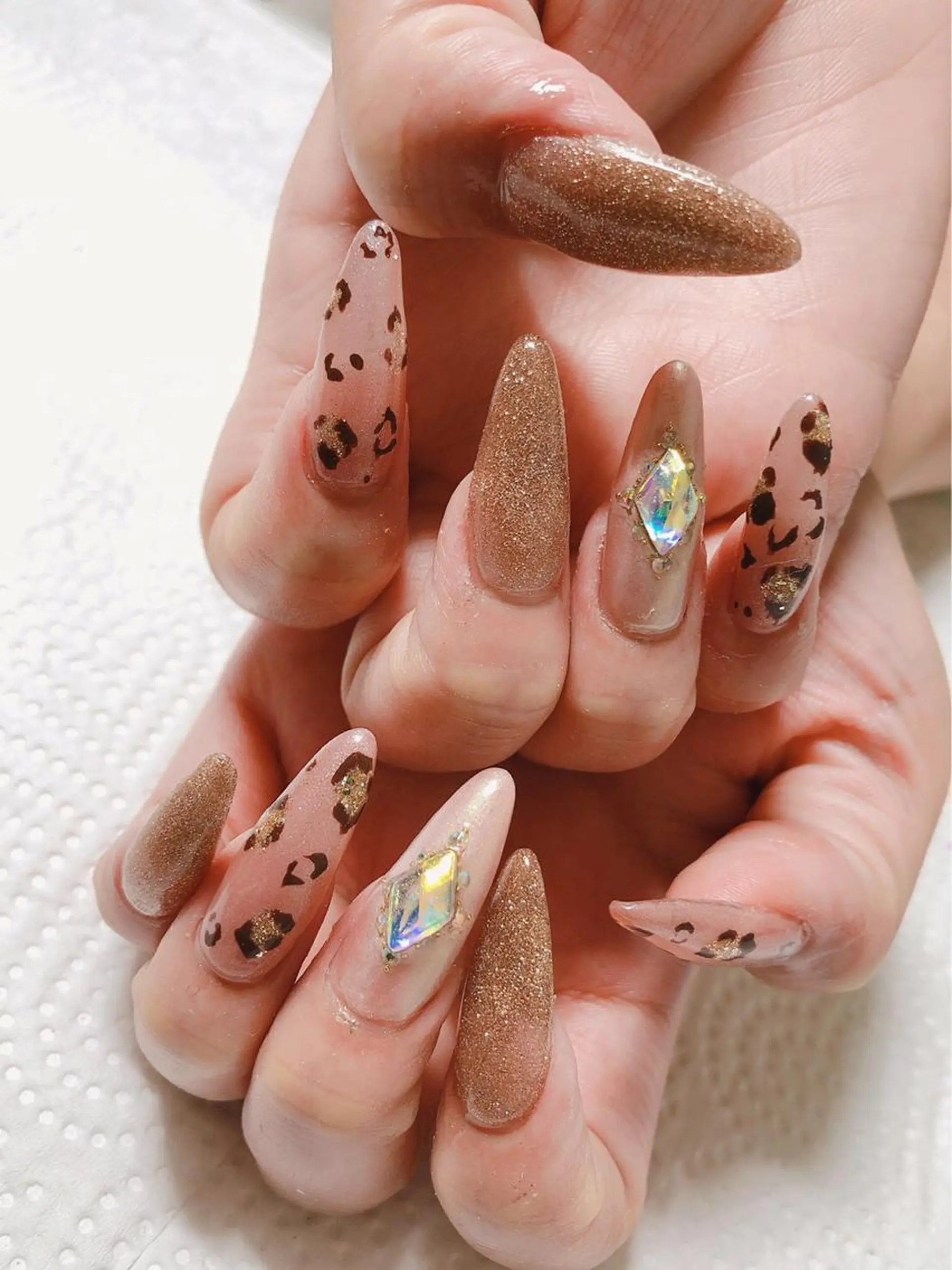 ロング ネイル ハンドネイル 《LB》ラブリエ Nail&eyeのマツエク・マツパデザイン
