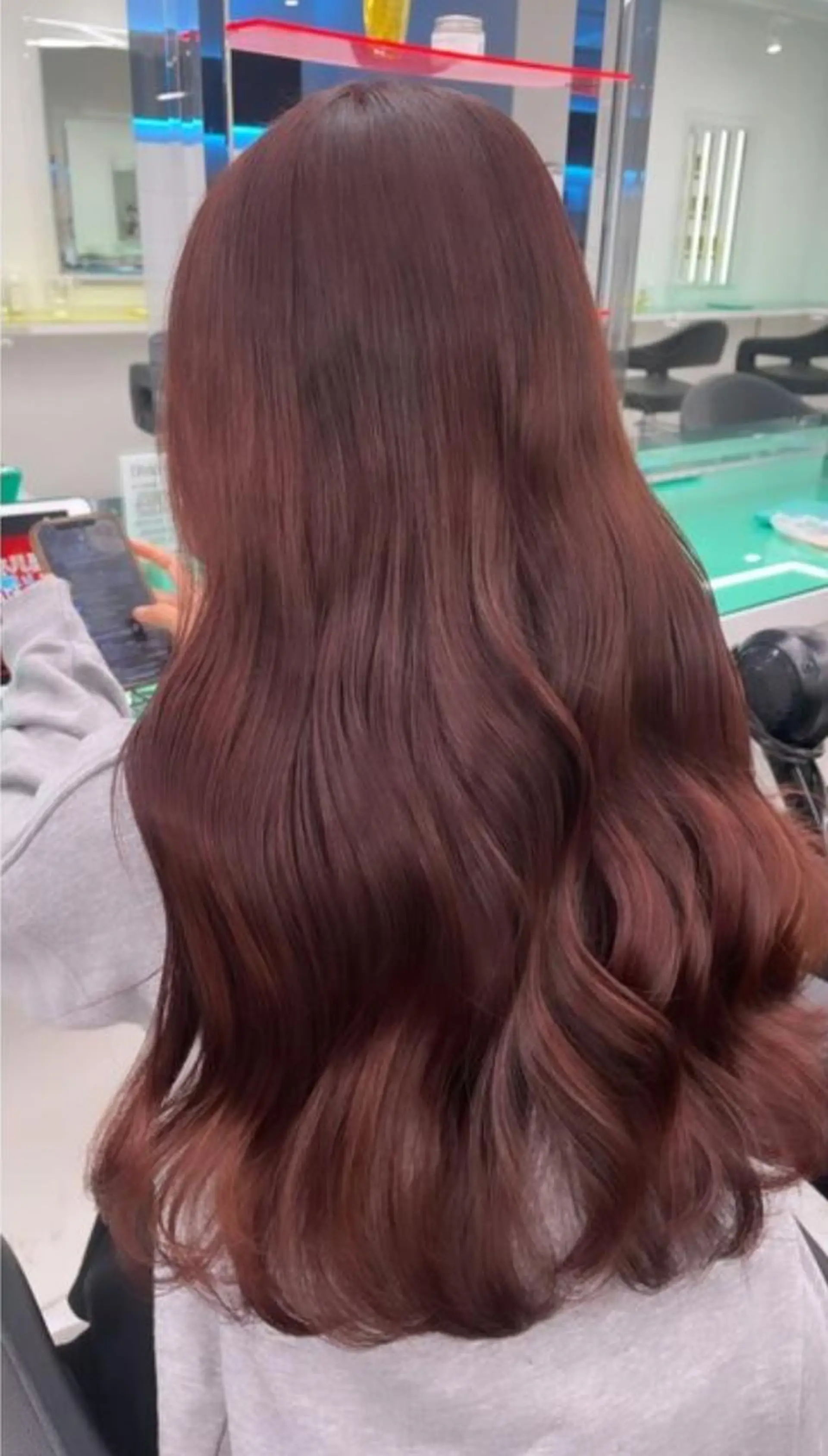 ロング カラー ブリーチ ブリーチなしカラー ヘアカラー エクステ 🌈カラーとエクステ 🌈のヘアスタイル