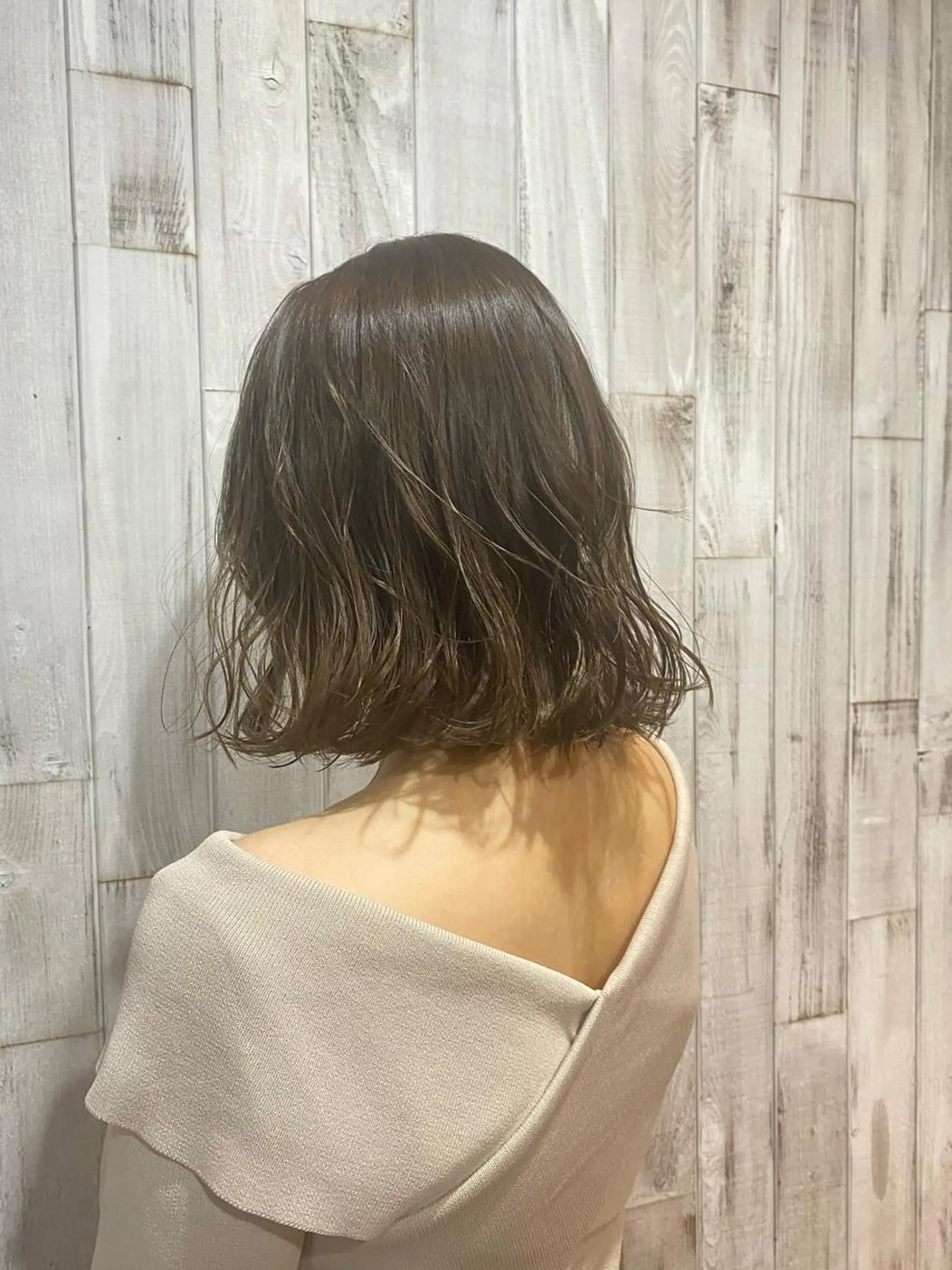 ミディアム カラー ブリーチ ブラウンカラー 透明感カラー 🌈little Lulu 東梅田🌈所属・いずみ かえでのヘアスタイル