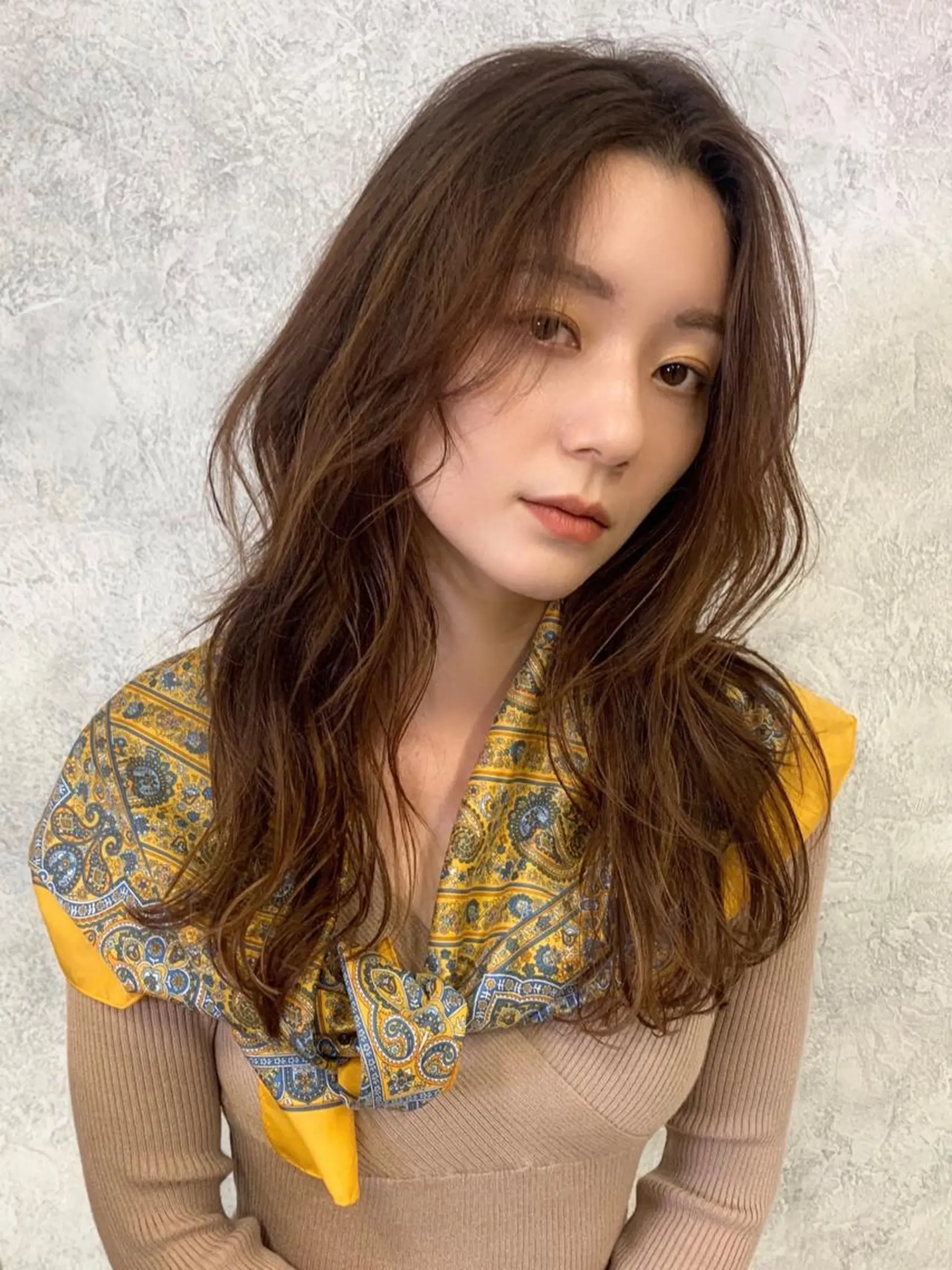 ロング カラー 海外レイヤー鯉渕 【海外風メンズも◎】のヘアスタイル