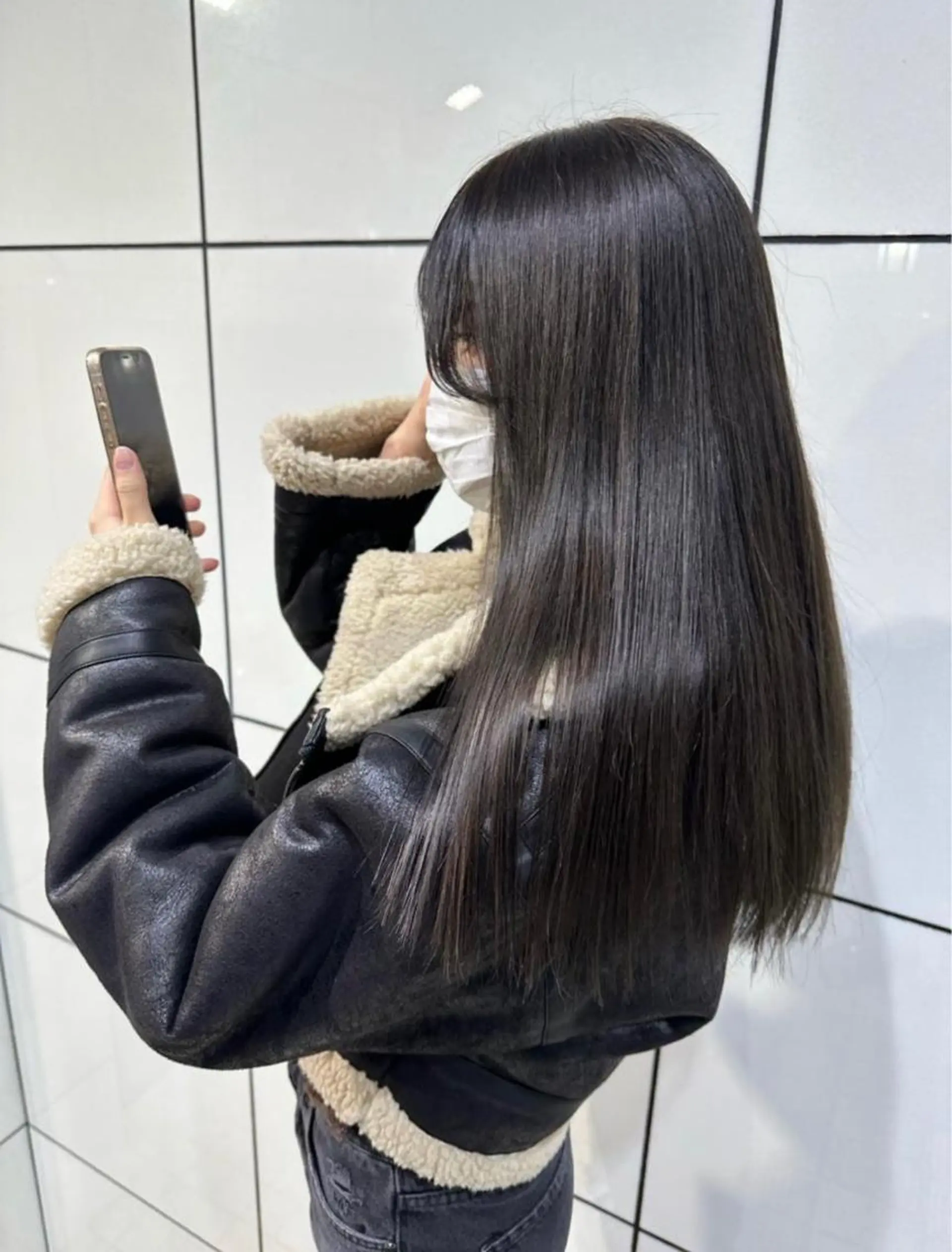 ロング カラー ブリーチ ケアブリーチ 透明感カラー デザインカラー ダブルカラー メンズ特化/マツエク AYAKA🌙のヘアスタイル