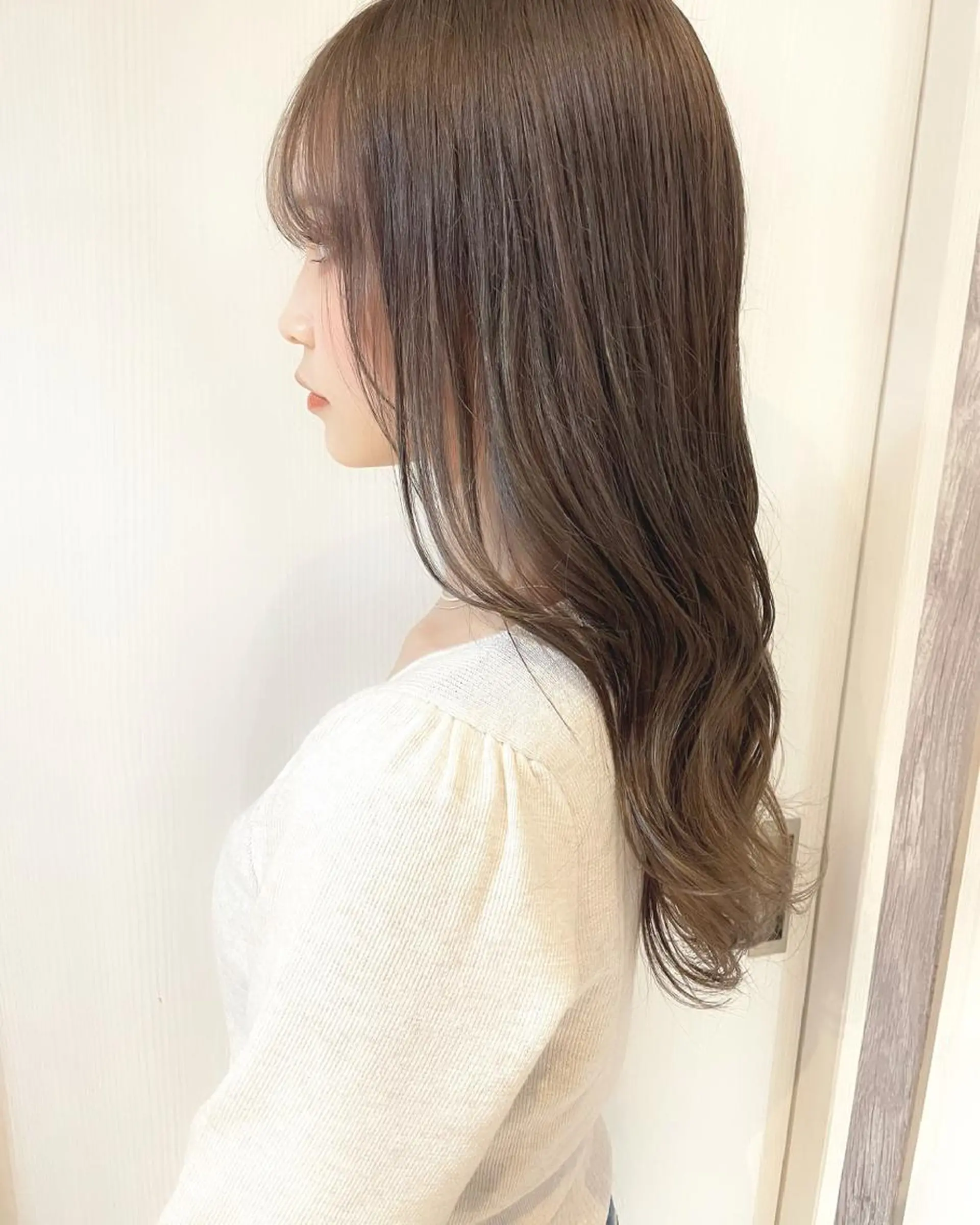 ロング ボブ レイヤーカット Eleanor梅田店 REMIのヘアスタイル