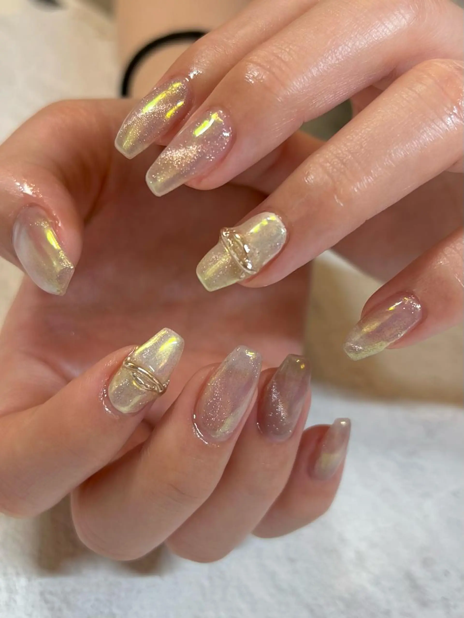 ネイル アートネイル マグネットネイル ミラーネイル Nail Salon&School REPLENDA所属・REPLENDA/ azusa(石井梓)のネイルデザイン