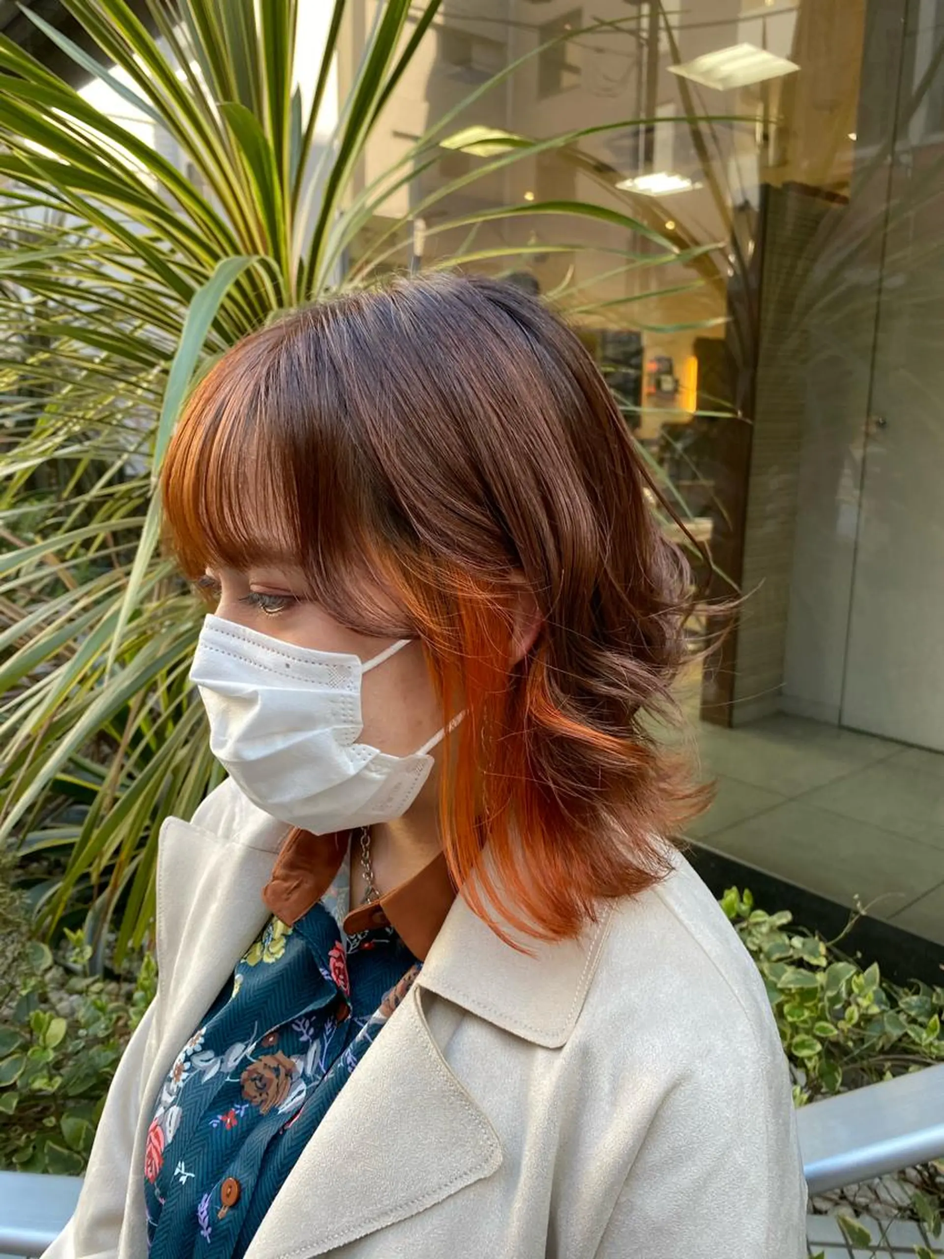 ミディアム カラー ブリーチ指名No.1 Daikiのヘアスタイル