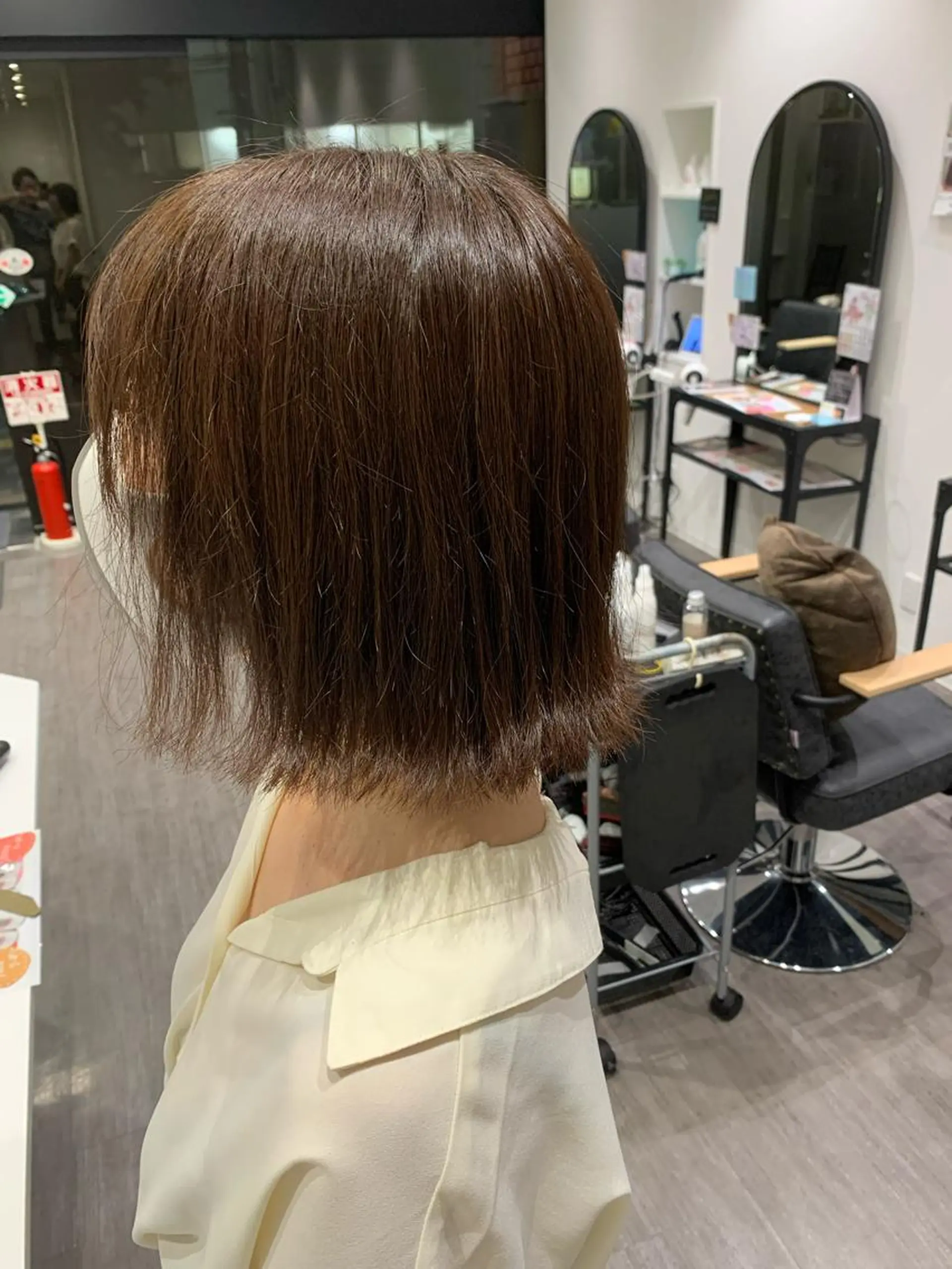 ミディアム 【酸性ストレート】 宮下和明のヘアスタイル