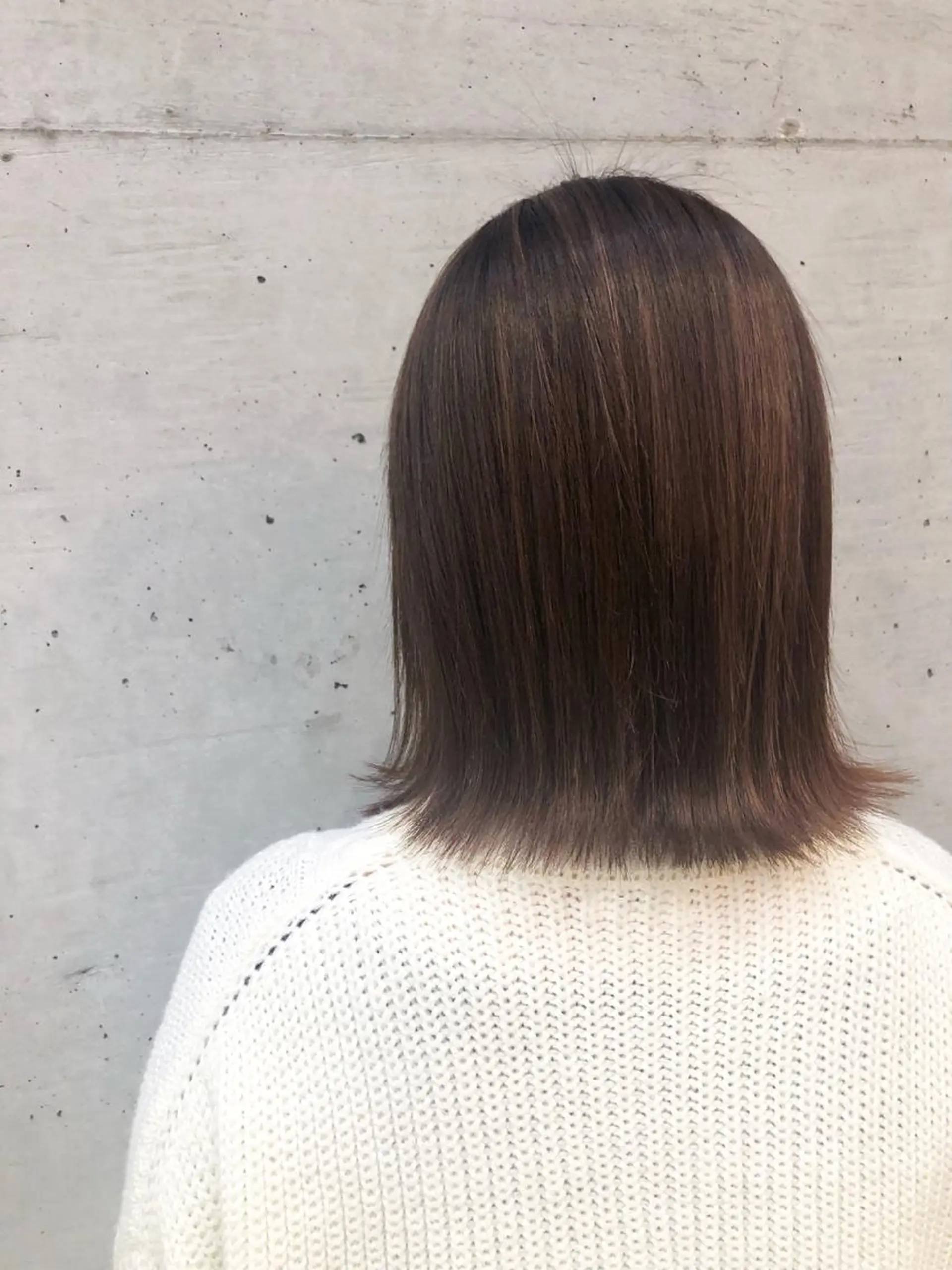 ミディアム カラー トリートメント 大栗 佑也  髪質改善のヘアスタイル