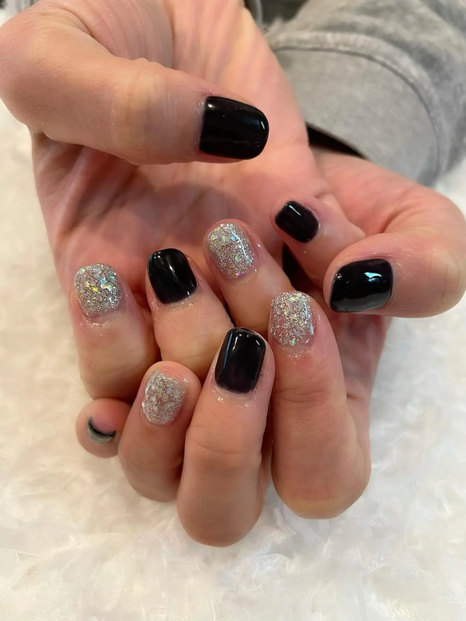 ネイル ワンカラーネイル ささき れいなのネイルデザイン