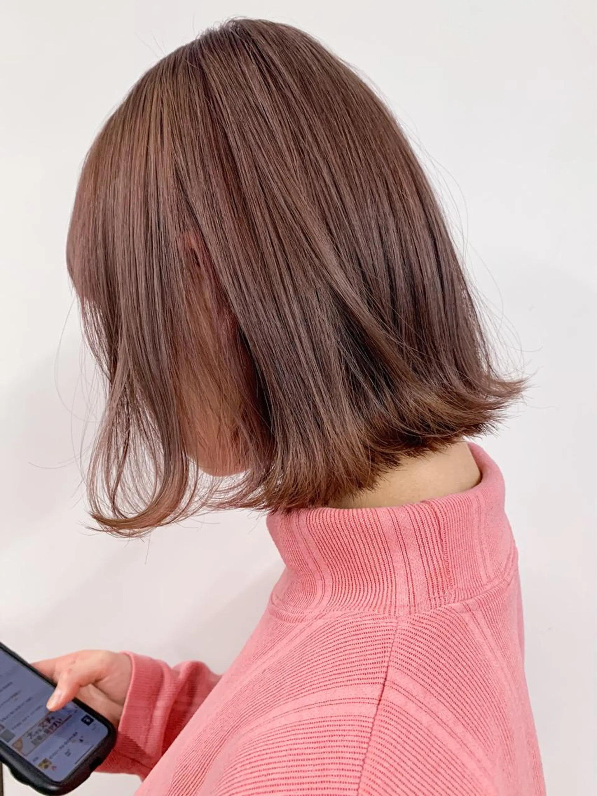 ショート カラー ブリーチ ケアブリーチ ハイトーンカラー ピンクカラー ボブ chill所属・topstylist fukudaのその他イメージ