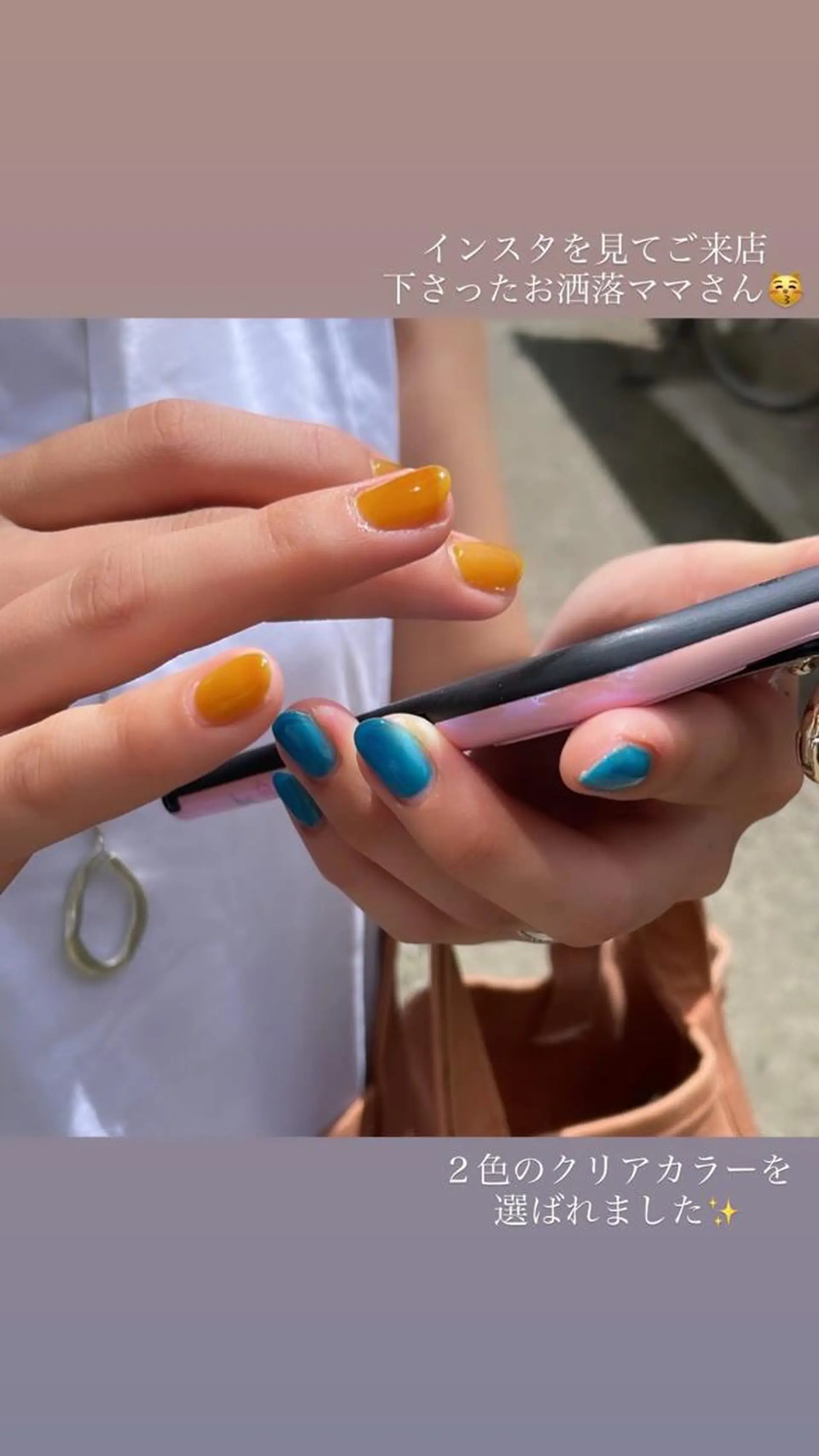 ネイル ワンカラーネイル ハンドネイル Lofinails ちひろのネイルデザイン