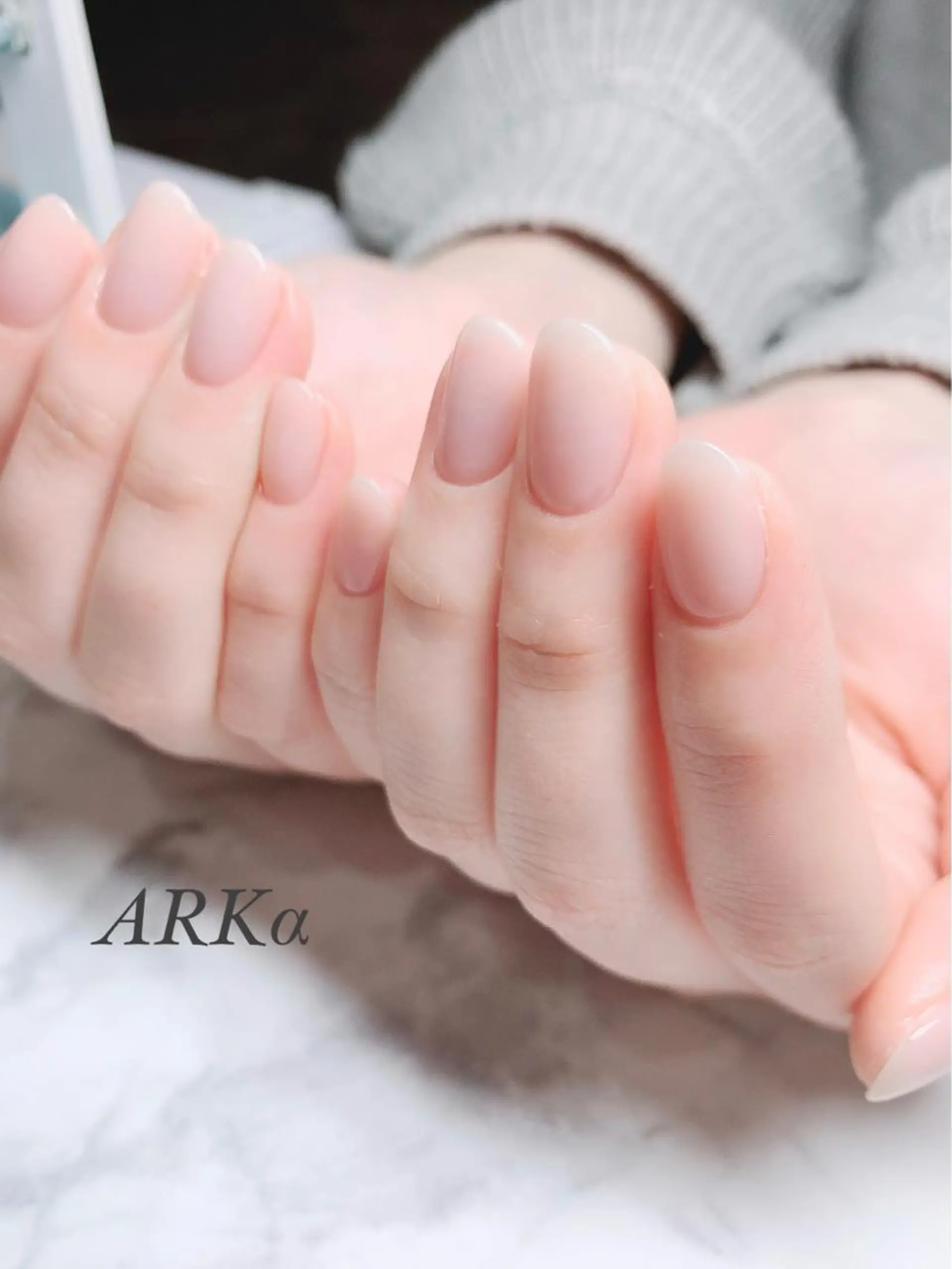 ショート ネイル ハンドネイル Nailsalon ARKαのネイルデザイン