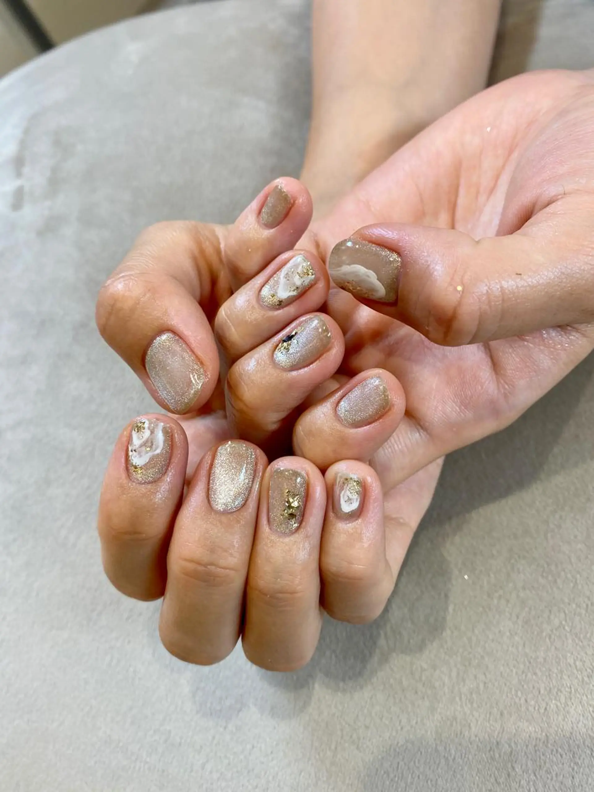 ネイル マグネットネイル フリーランス¨̮⃝ ネイリストOKADAのネイルデザイン