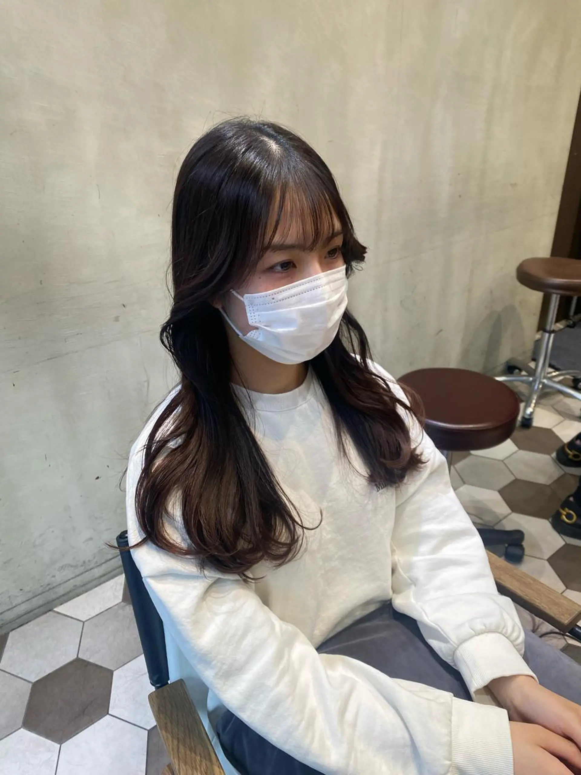 ロング 髪質改善韓国レイヤー SHIORI🦋のヘアスタイル