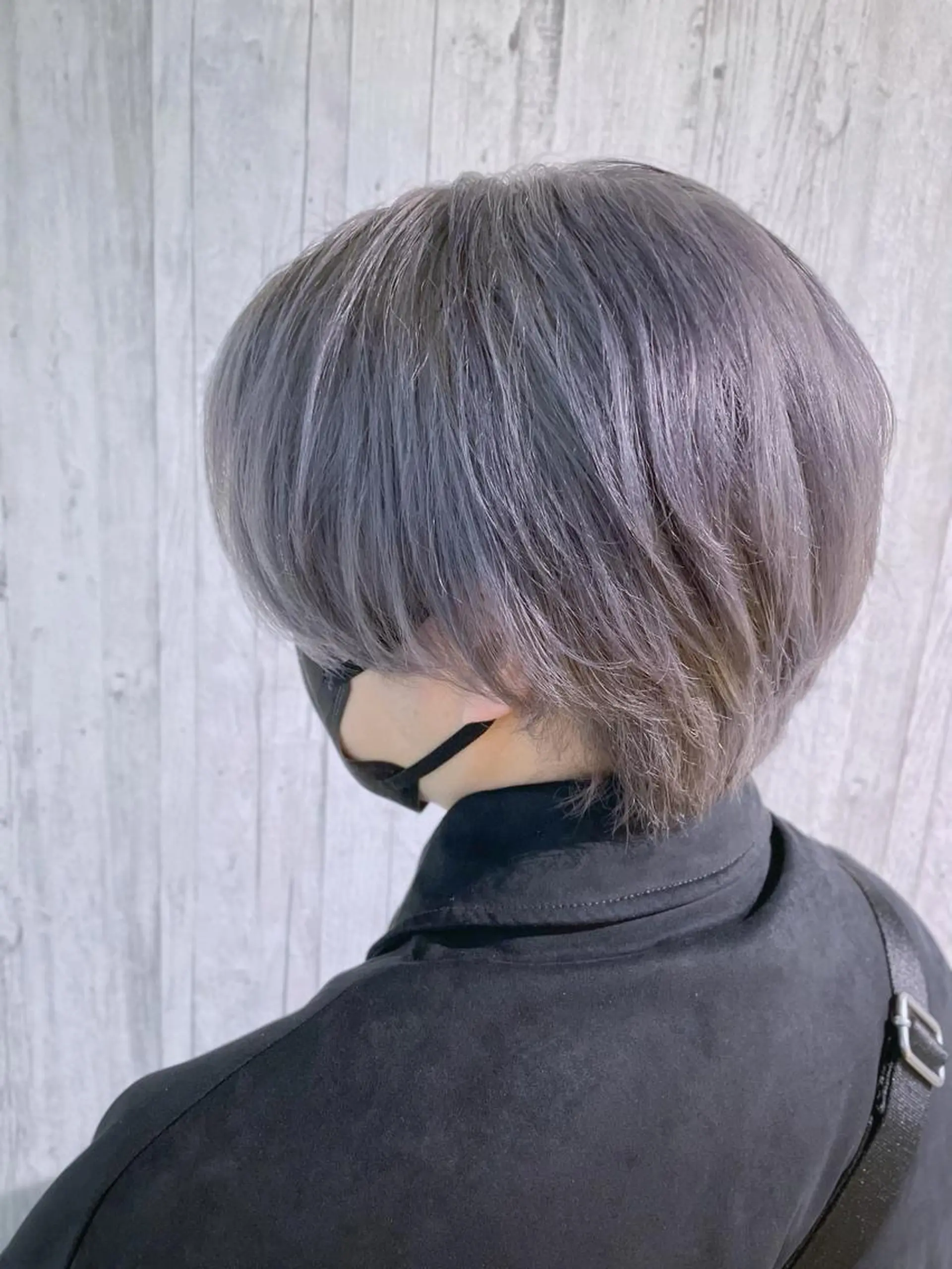 ミディアム カラー メンズ EMANON新宿南口所属・🦄中性ウルフ ☁️Shiori🦄のヘアスタイル