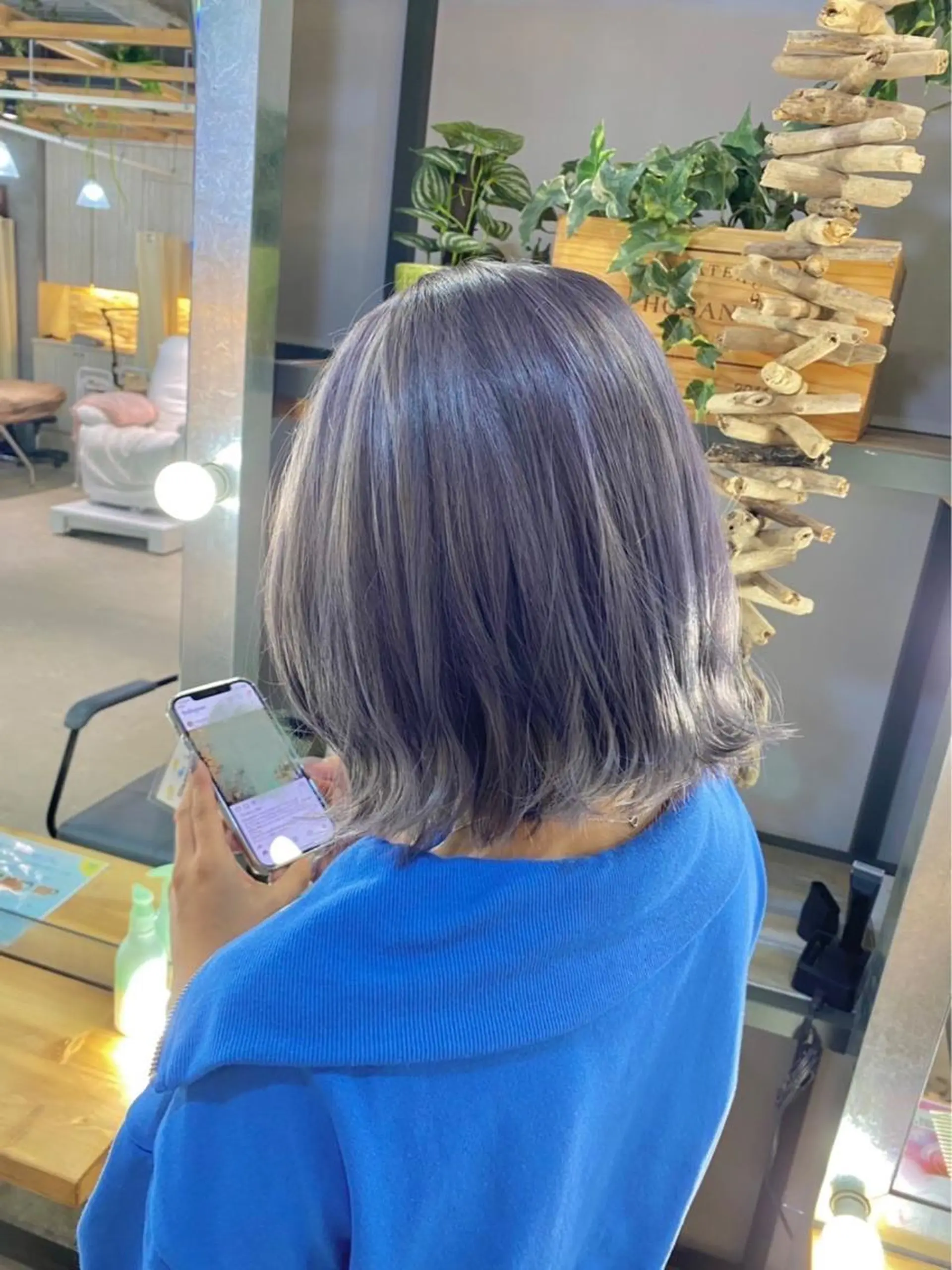 ミディアム カラー 溜 一太のヘアスタイル