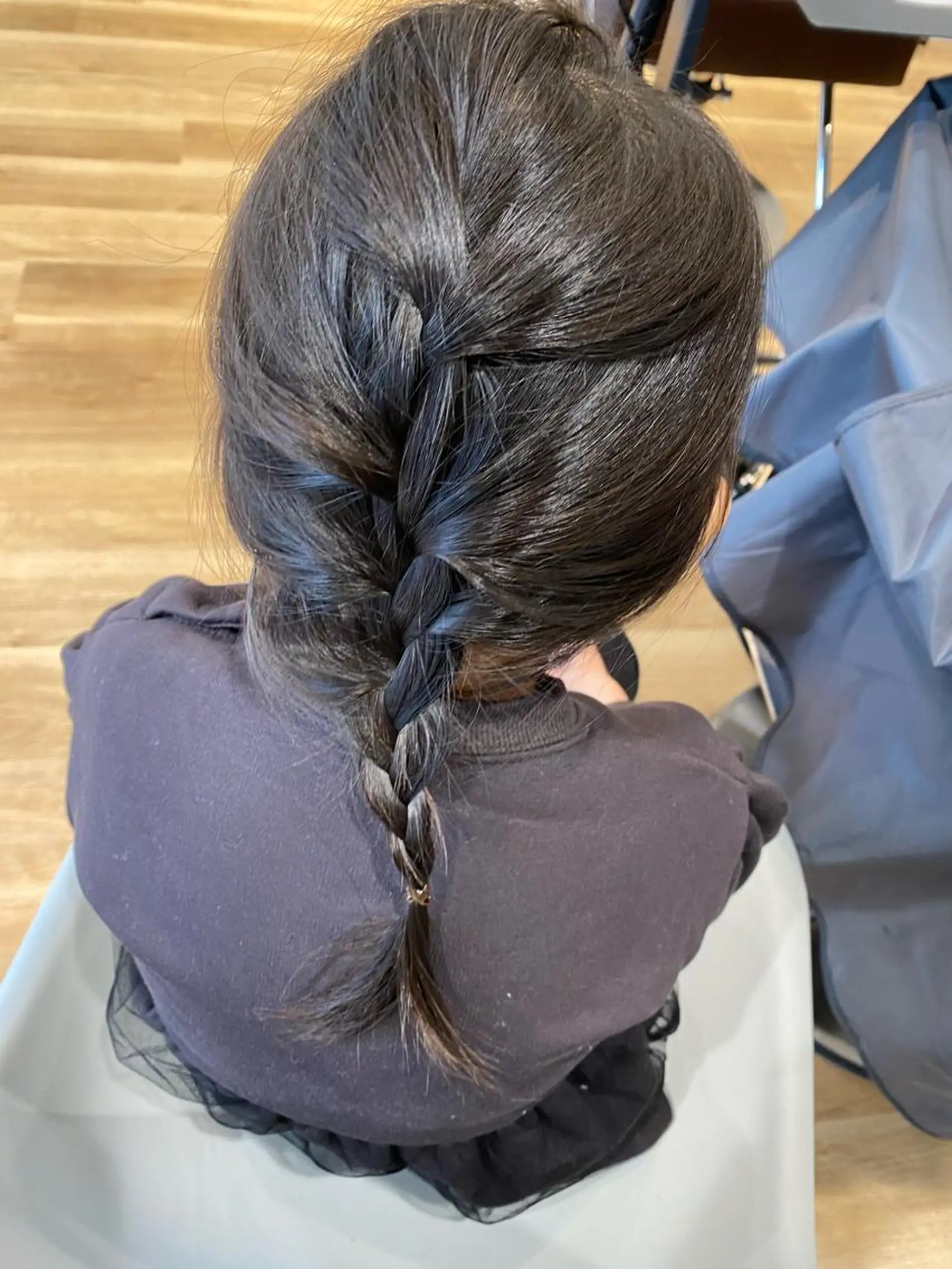 セミロング 大倉 未波のヘアスタイル