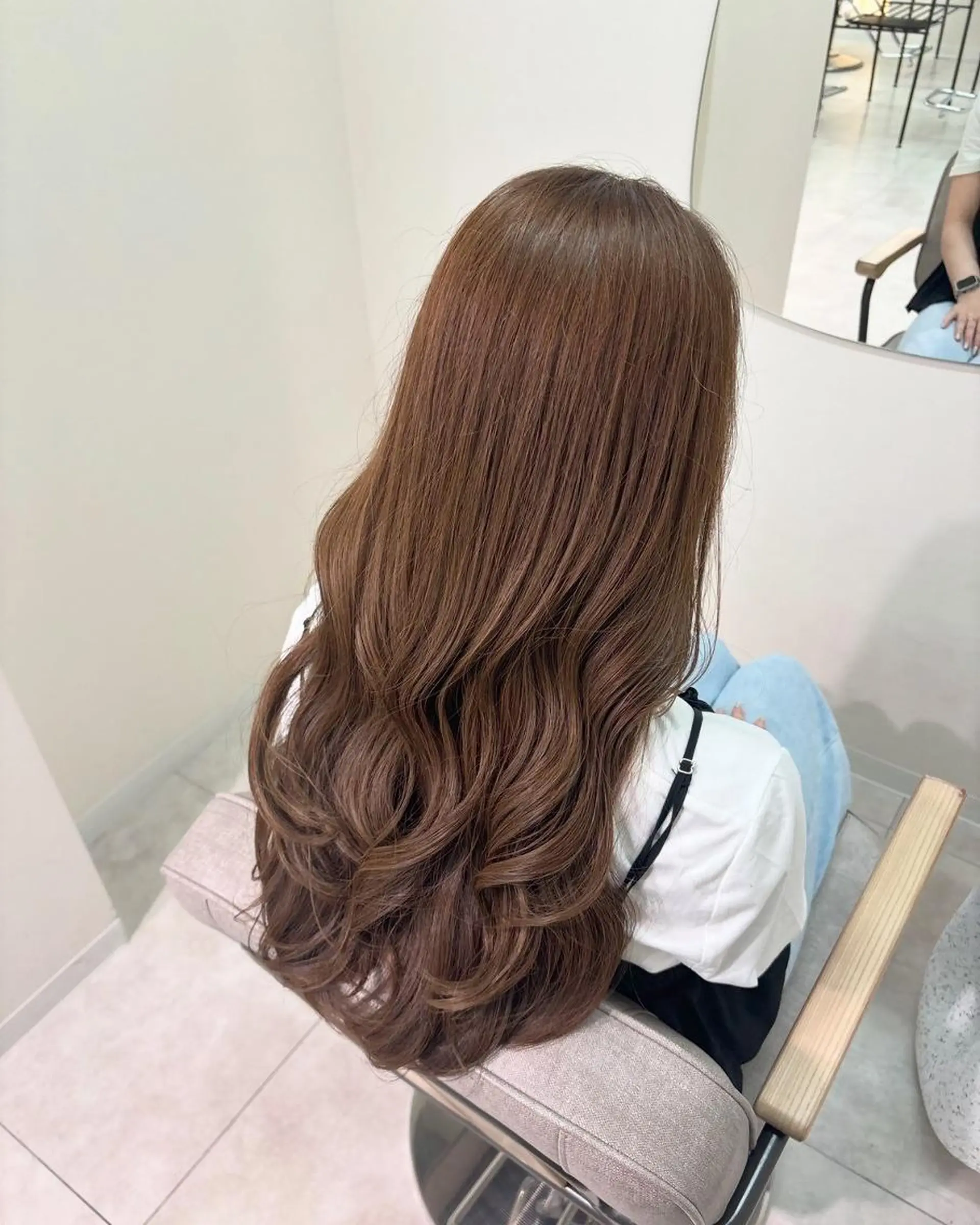 ロング 髪質改善 韓国風ヘア トリートメント カット ヘアカラー N° rico 名駅のヘアスタイル