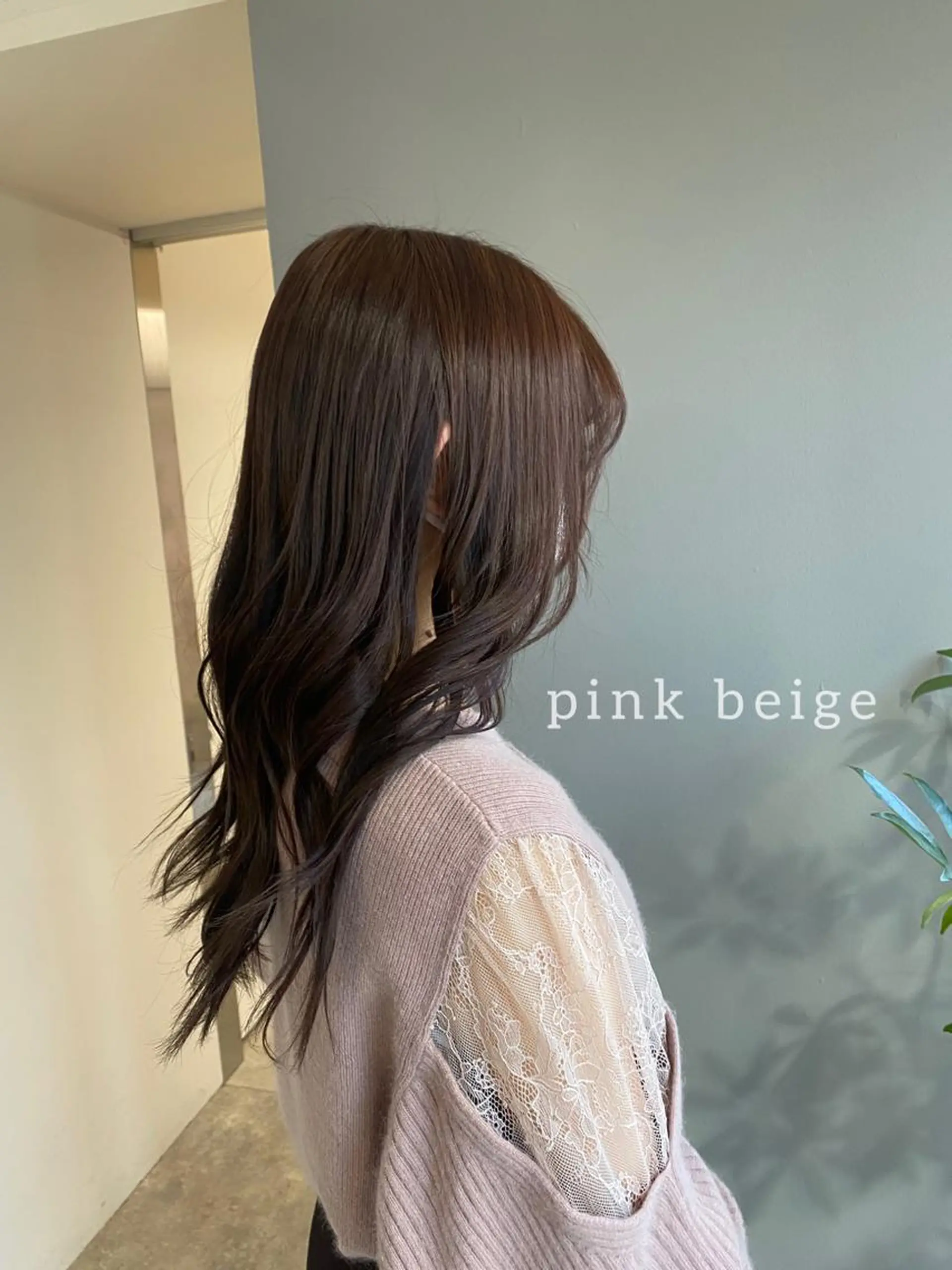 セミロング カラー ヘアアレンジ ベージュカラー ブラウンカラー ピンクカラー ヘアカラー ボブ /ニュアンス/ satomi🧸💖のヘアスタイル