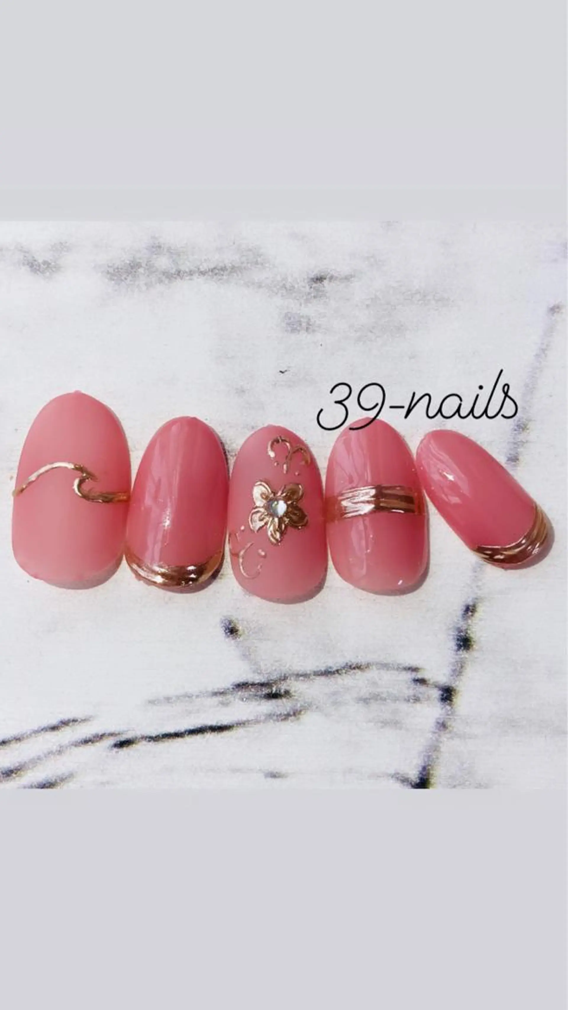 ネイル 39-nails EharaMikuのネイルデザイン