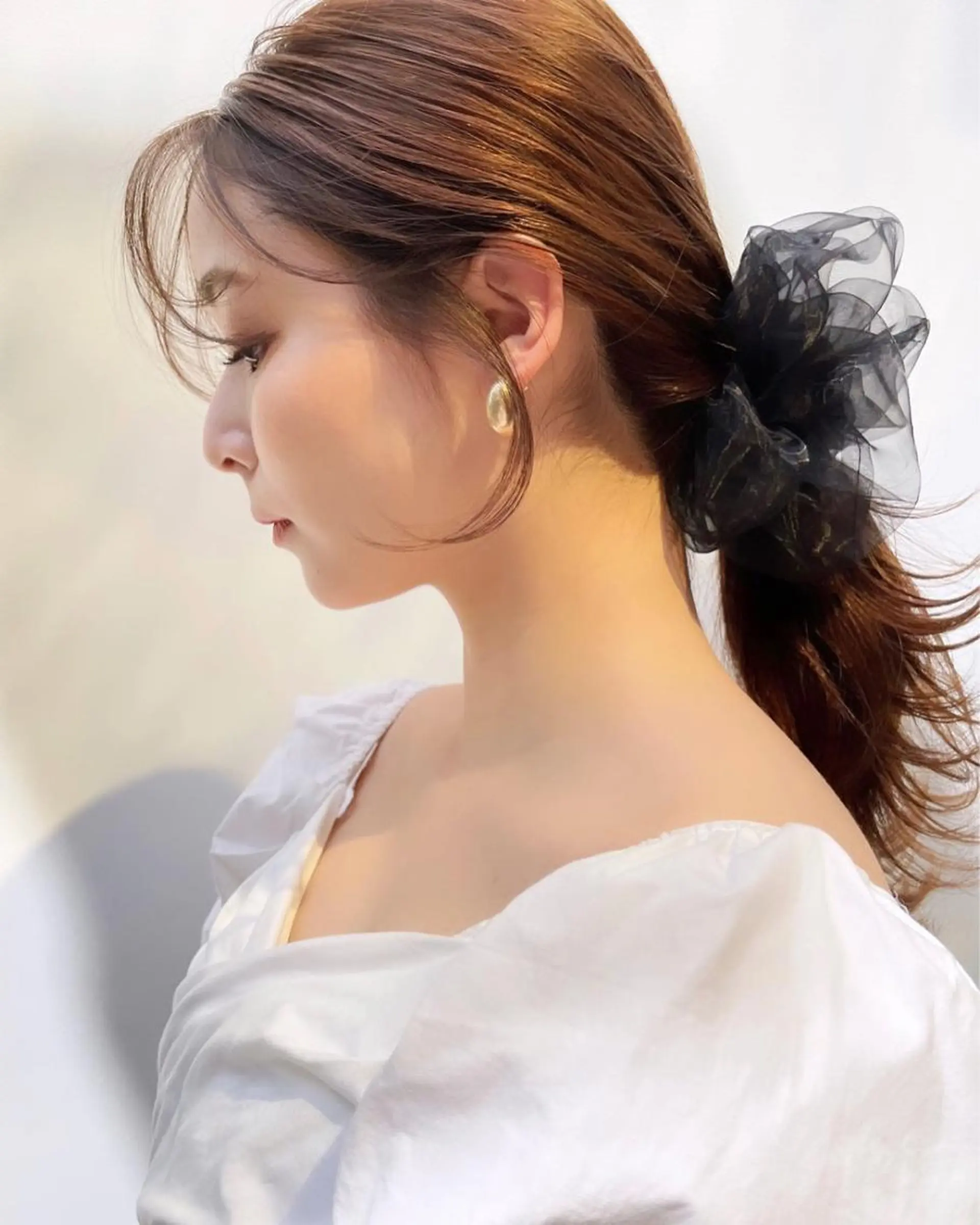 ロング カット ヘアカラー トリートメント 💖レイヤー×美髪 💖momoのヘアスタイル