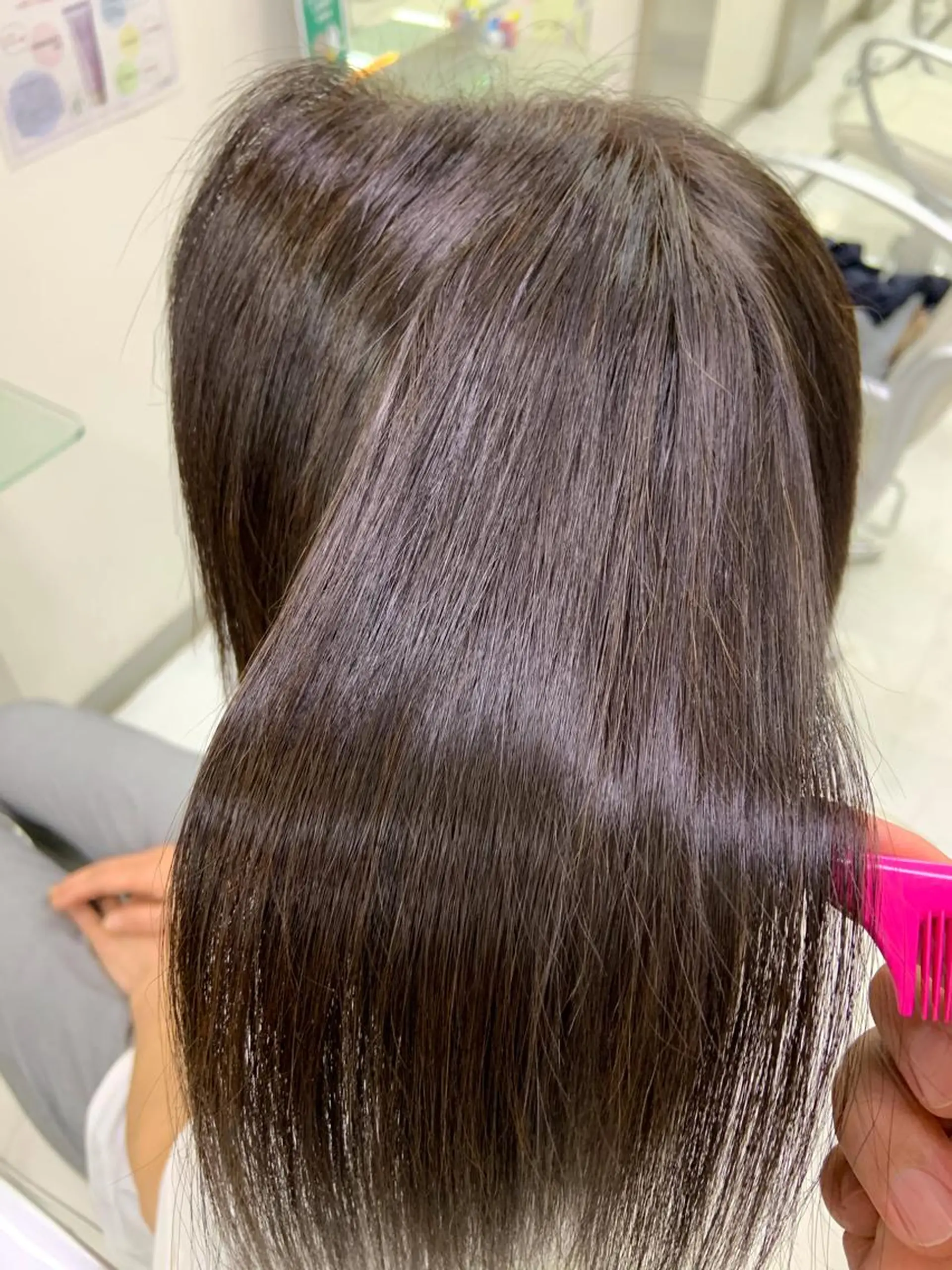セミロング カラー 髪質改善 トリートメント 美容室ユニティ橋本店所属・美容室 ユニティのヘアスタイル