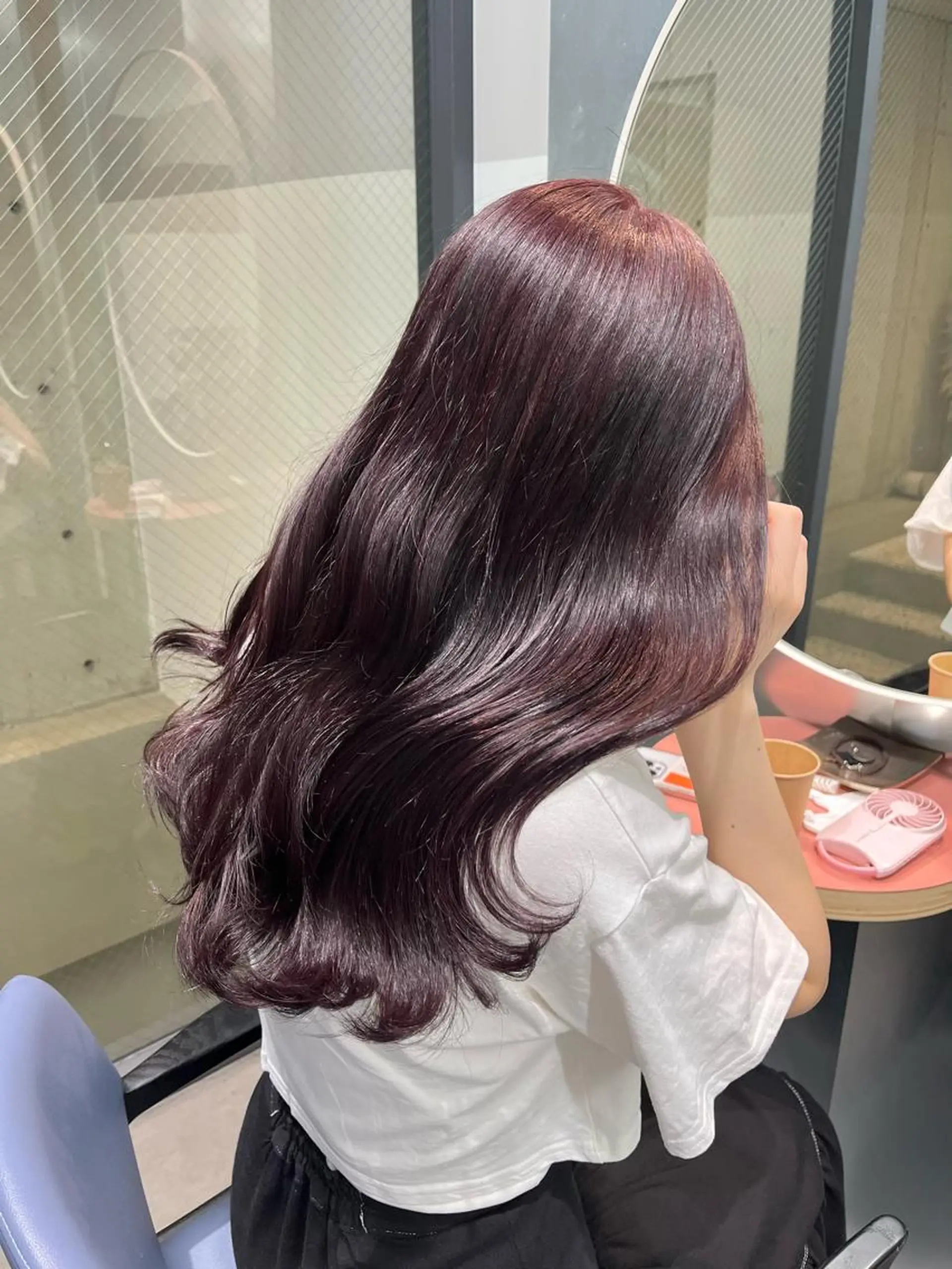 カラー ラベンダーカラー ayaka♡ 柔らかカラーのヘアスタイル