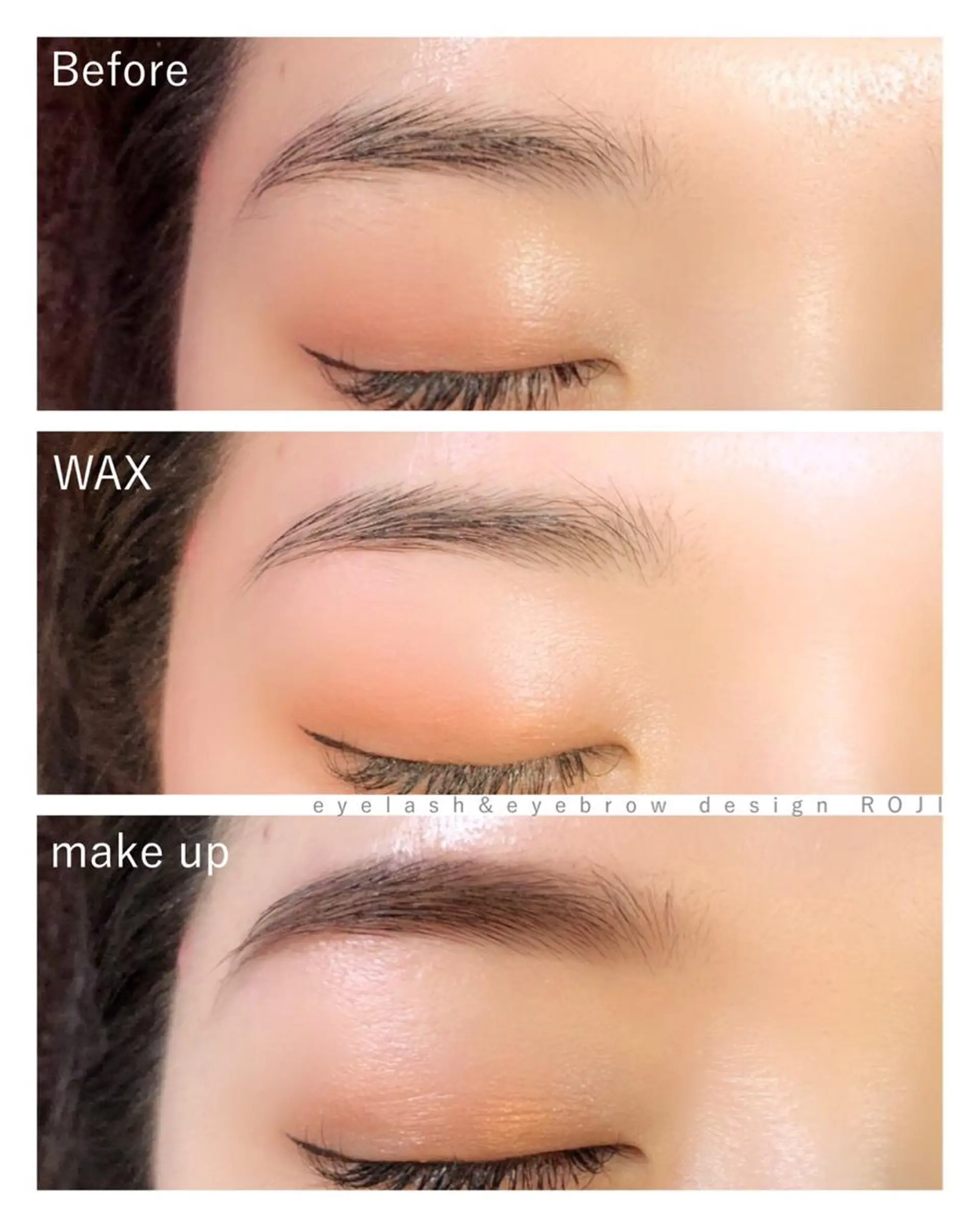 ワックス脱毛 eyelash&eyebrow design ROJI所属・まつエク&眉 ROJIのマツエク・マツパデザイン