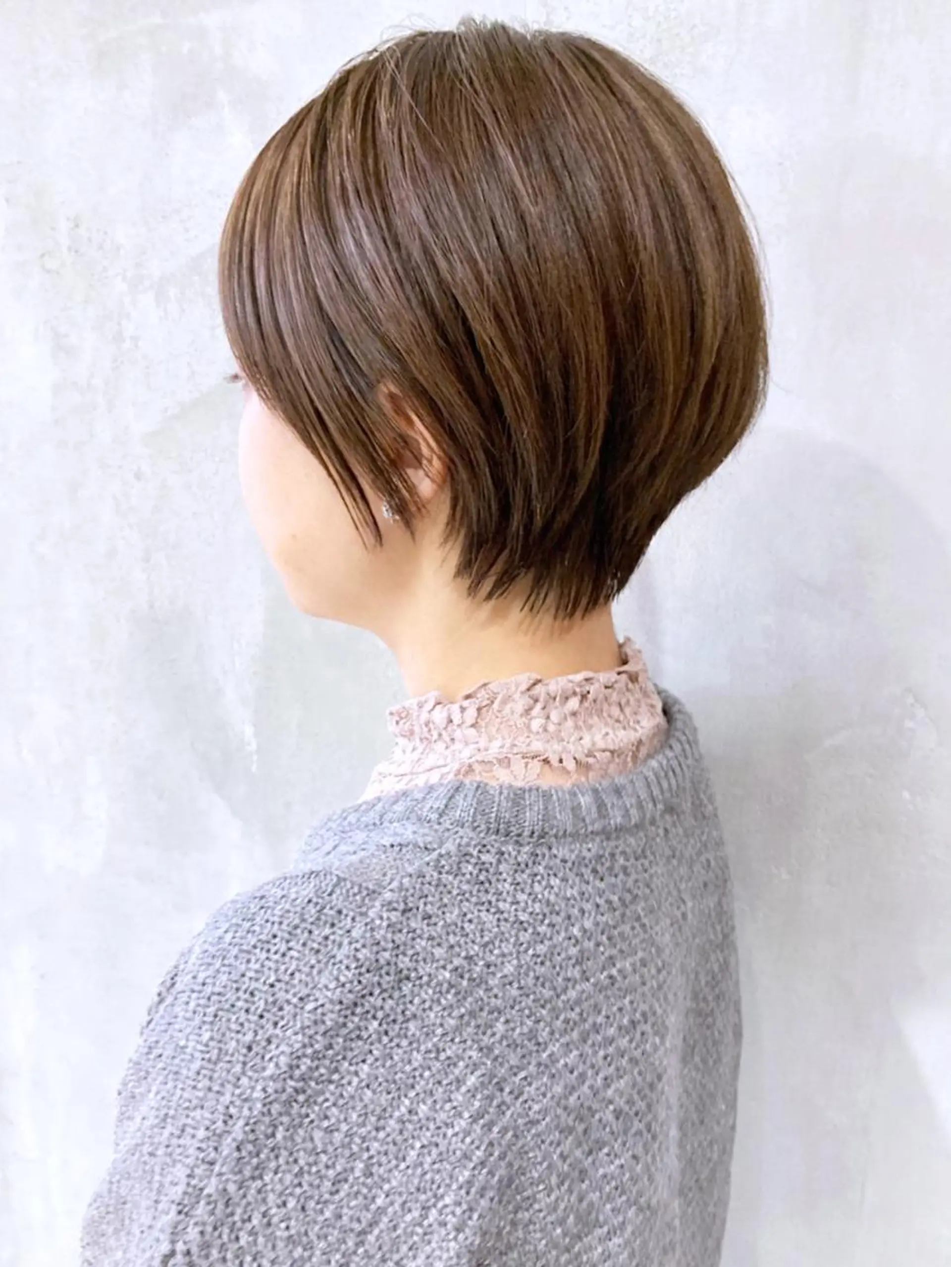 ショート カラー パーマ ヘアアレンジ ショートヘア ITbyALBUM 浦和店のヘアスタイル