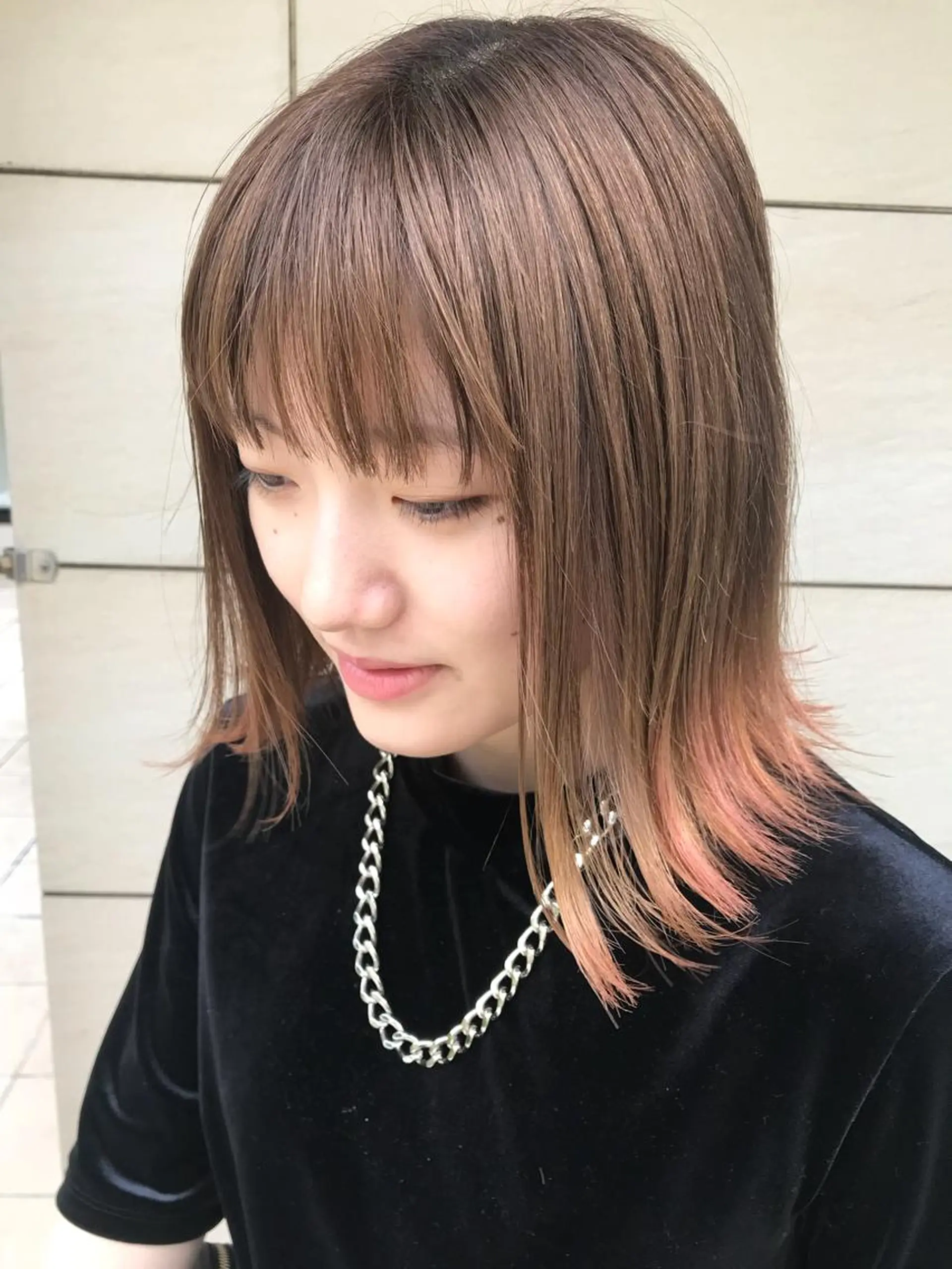 ミディアム 有馬ミク🌈 似合わせ美容師のヘアスタイル