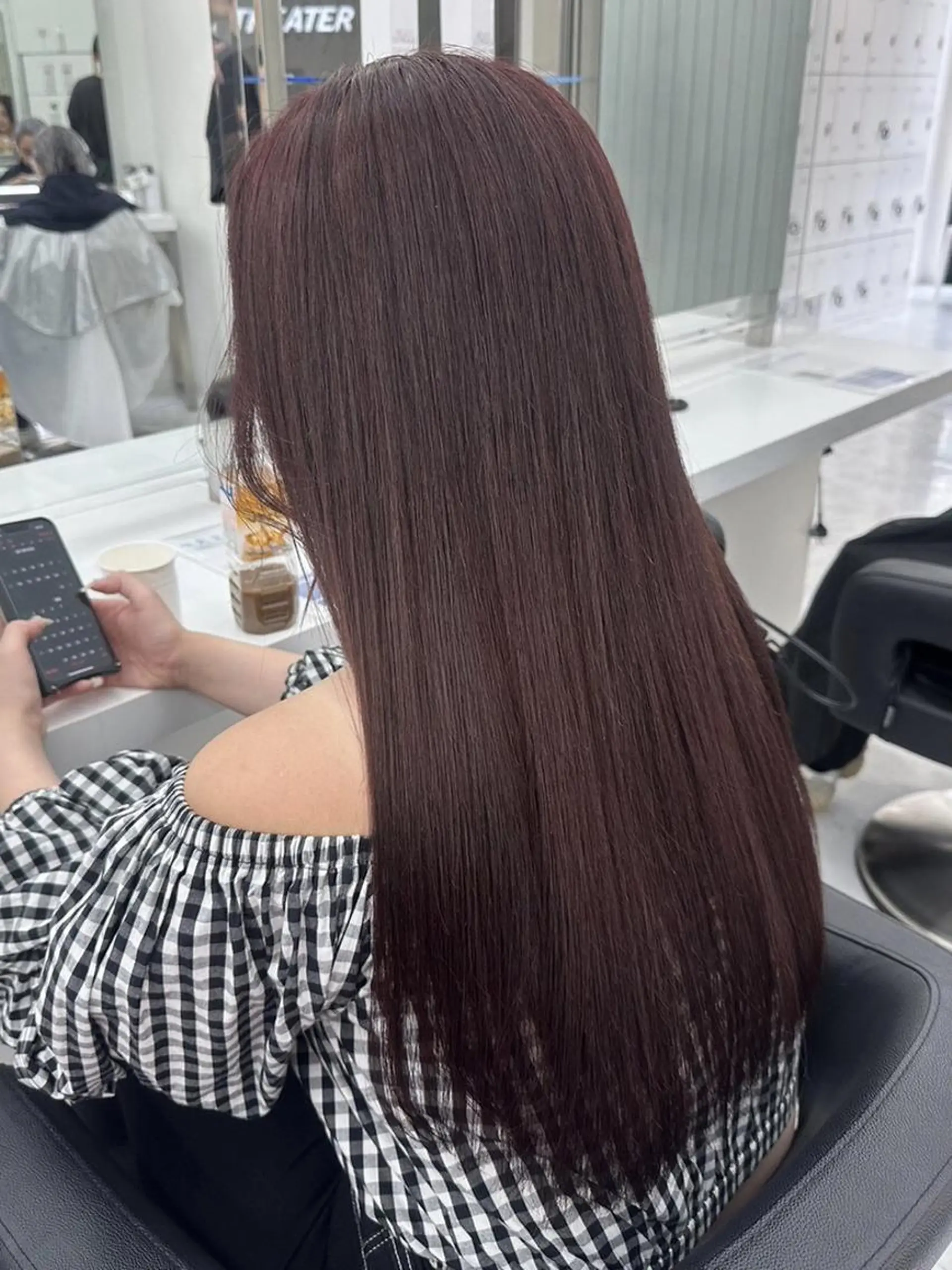 カラー 暖色メンズレディース 🍓優 音のヘアスタイル