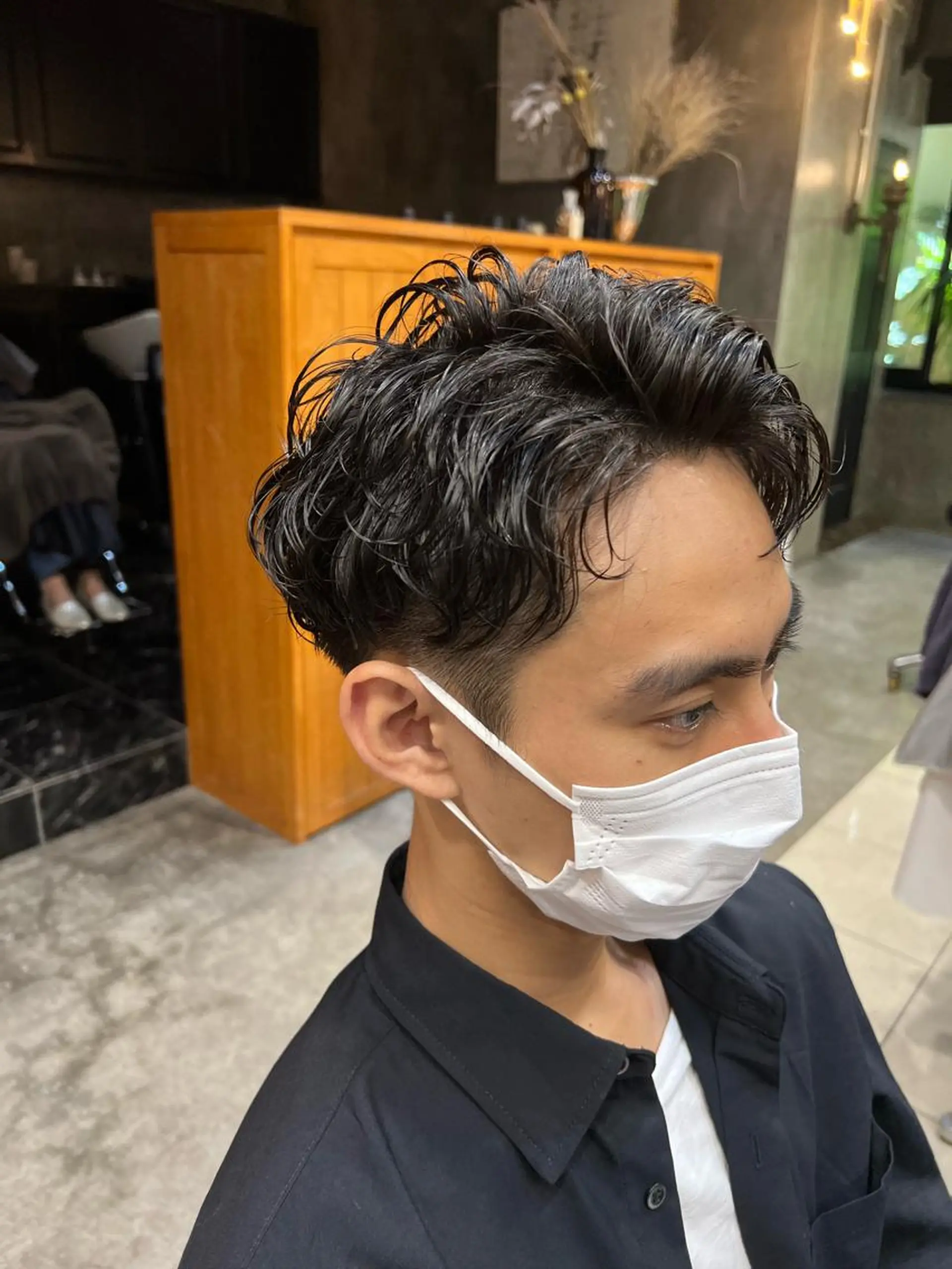 パーマ メンズ カット パーマ トリートメント GO TODAY 原宿本店所属・🎁曲がる縮毛矯正 /DAIKIのヘアスタイル