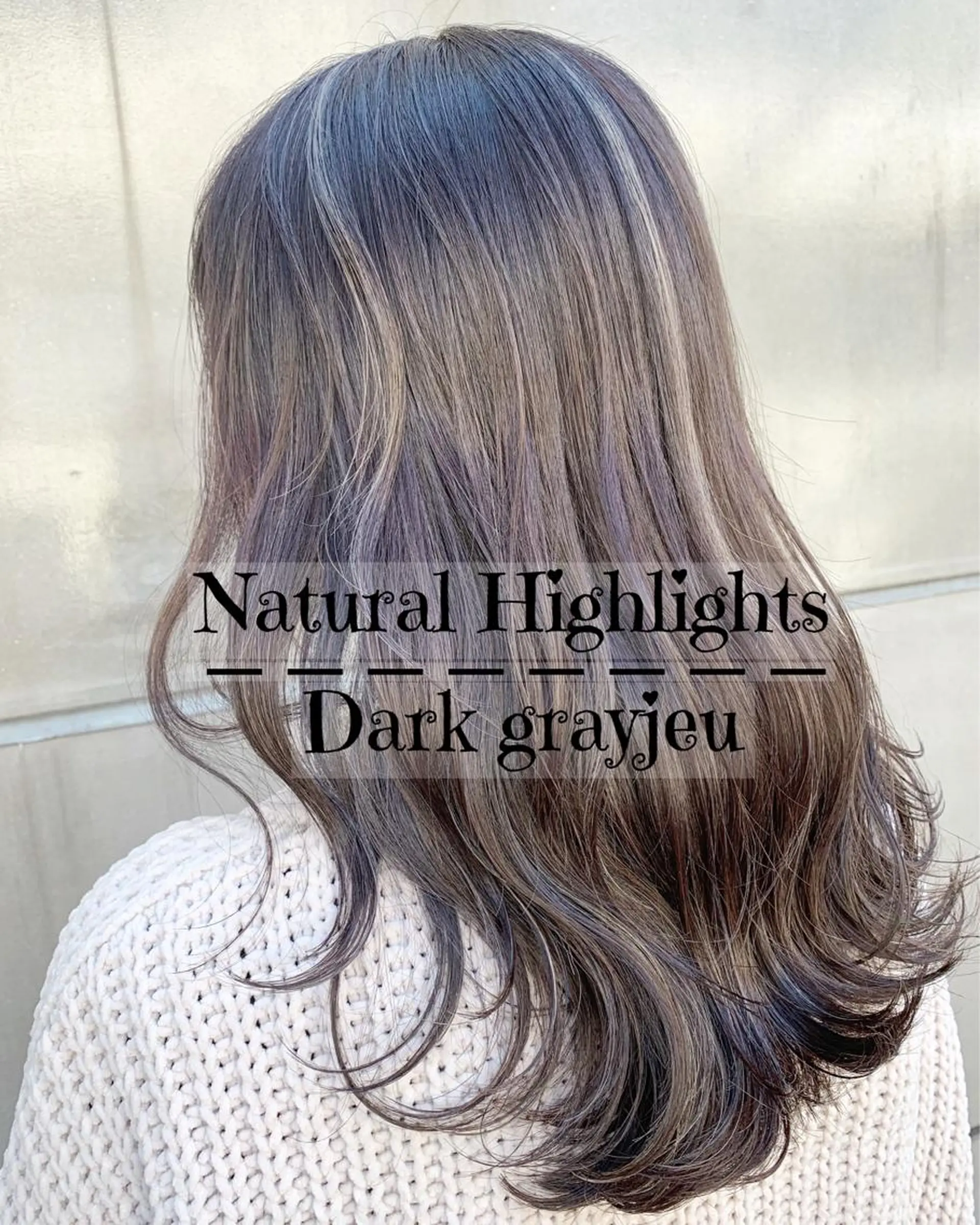 セミロング ハイライト レイヤーカット 似合わせカット トリートメント CALAMARI所属・【渋谷で人気】艶髪× 髪質改善/ツヤカラーのヘアスタイル