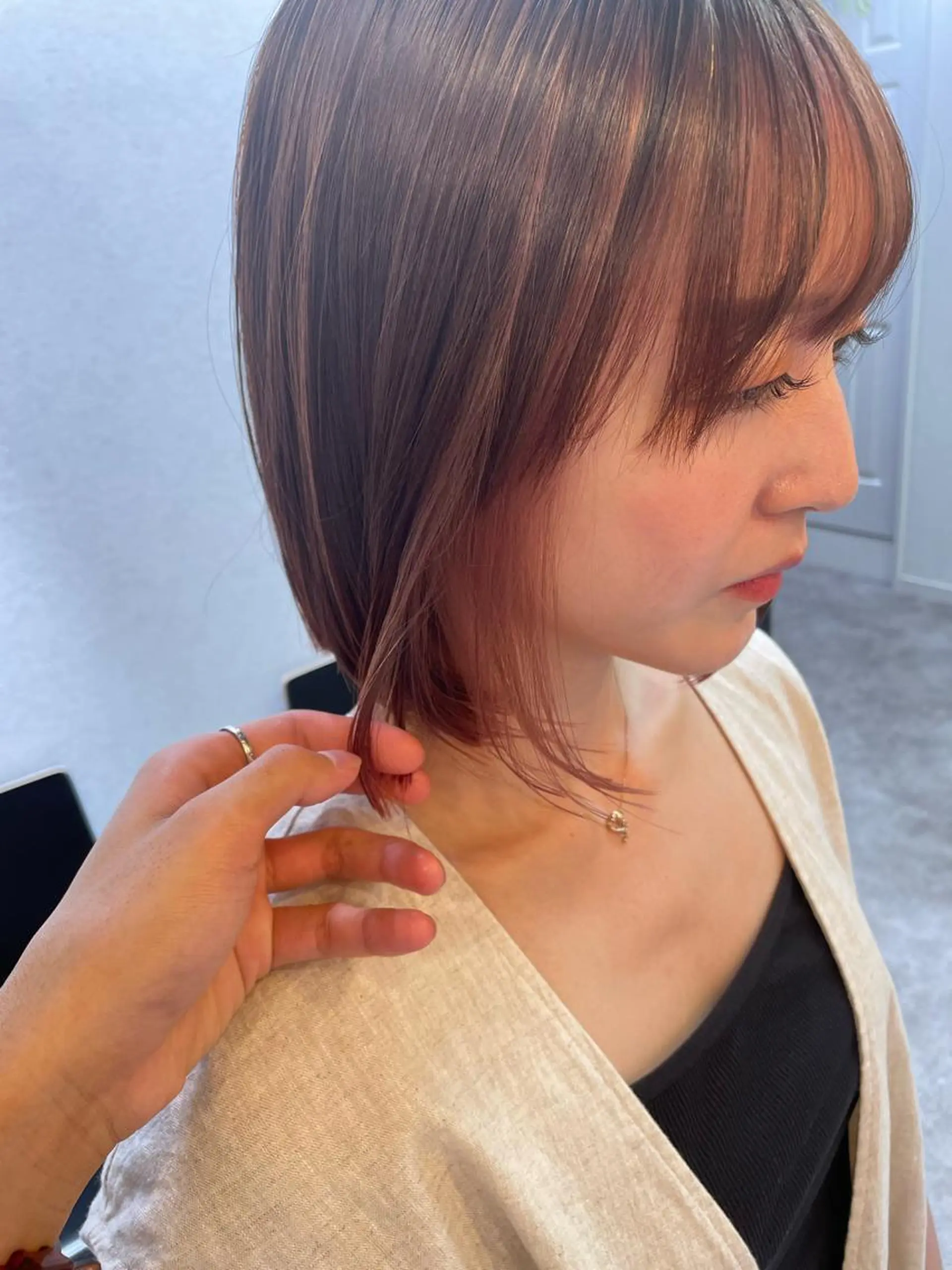 ショート カラー ヘアカラー トリートメント ブリーチ/ハイトーン 🌏💊RAINEのヘアスタイル