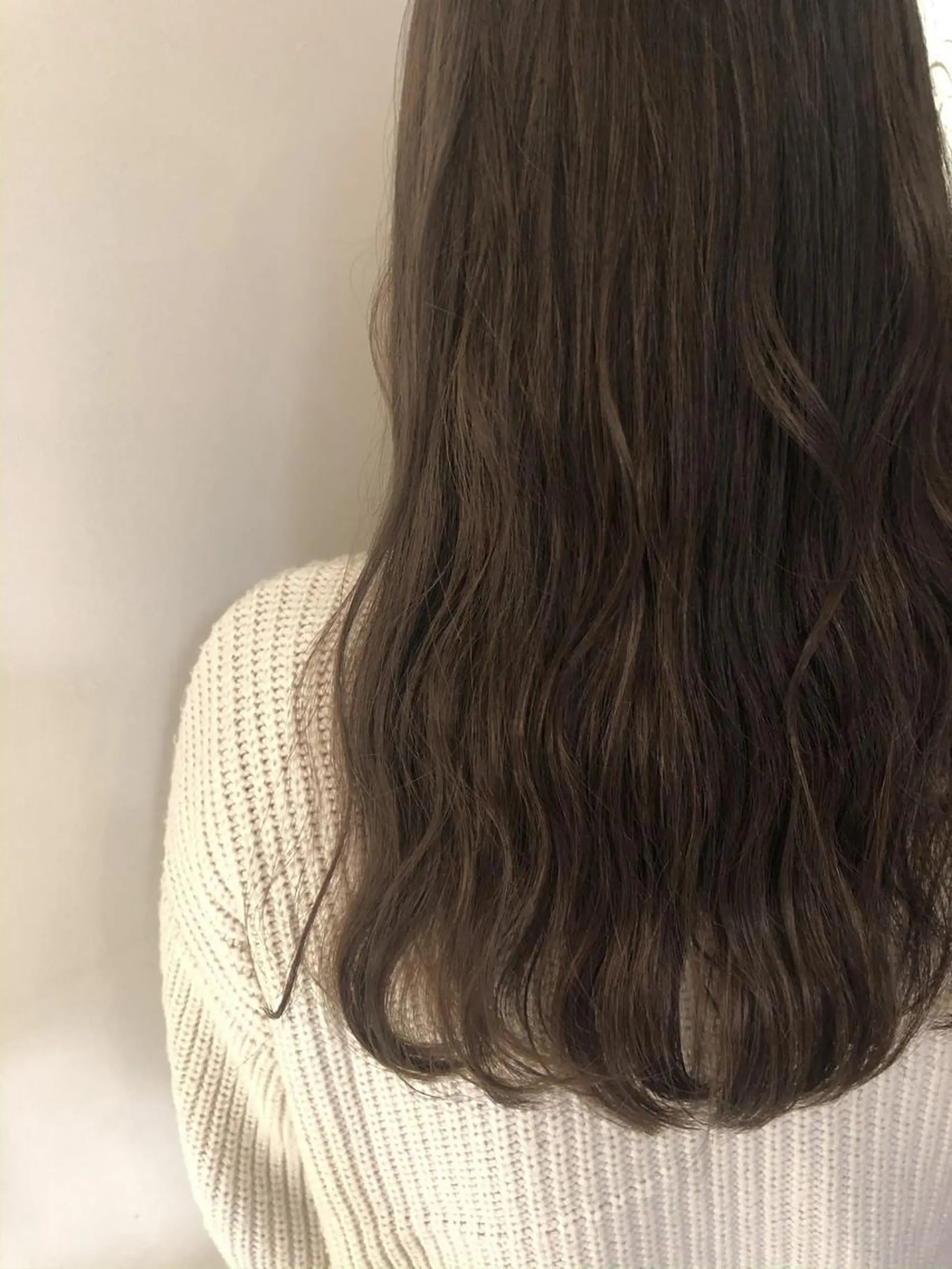 セミロング カラー ブリーチ 透明感カラー ブリーチなしカラー 韓国hair ·͜· watanabeのヘアスタイル