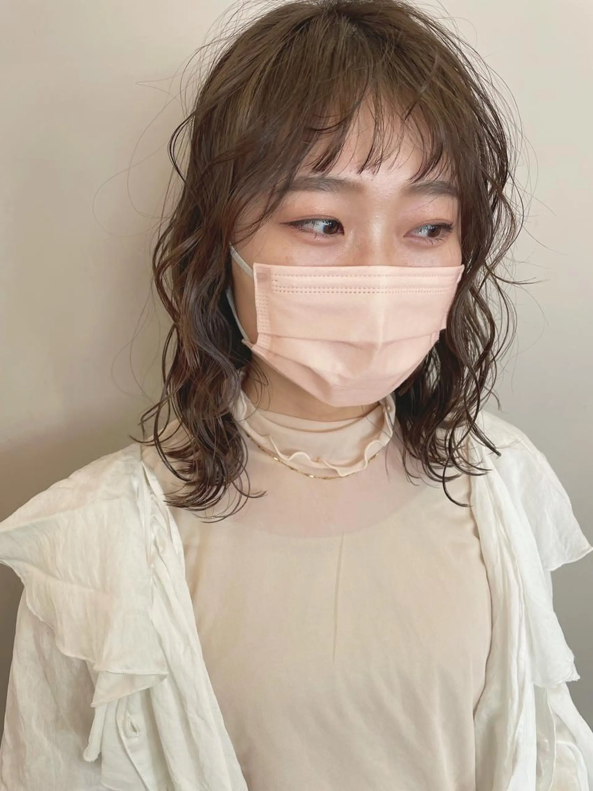 ミディアム カラー カット ヘアカラー トリートメント 関 京磨のヘアスタイル