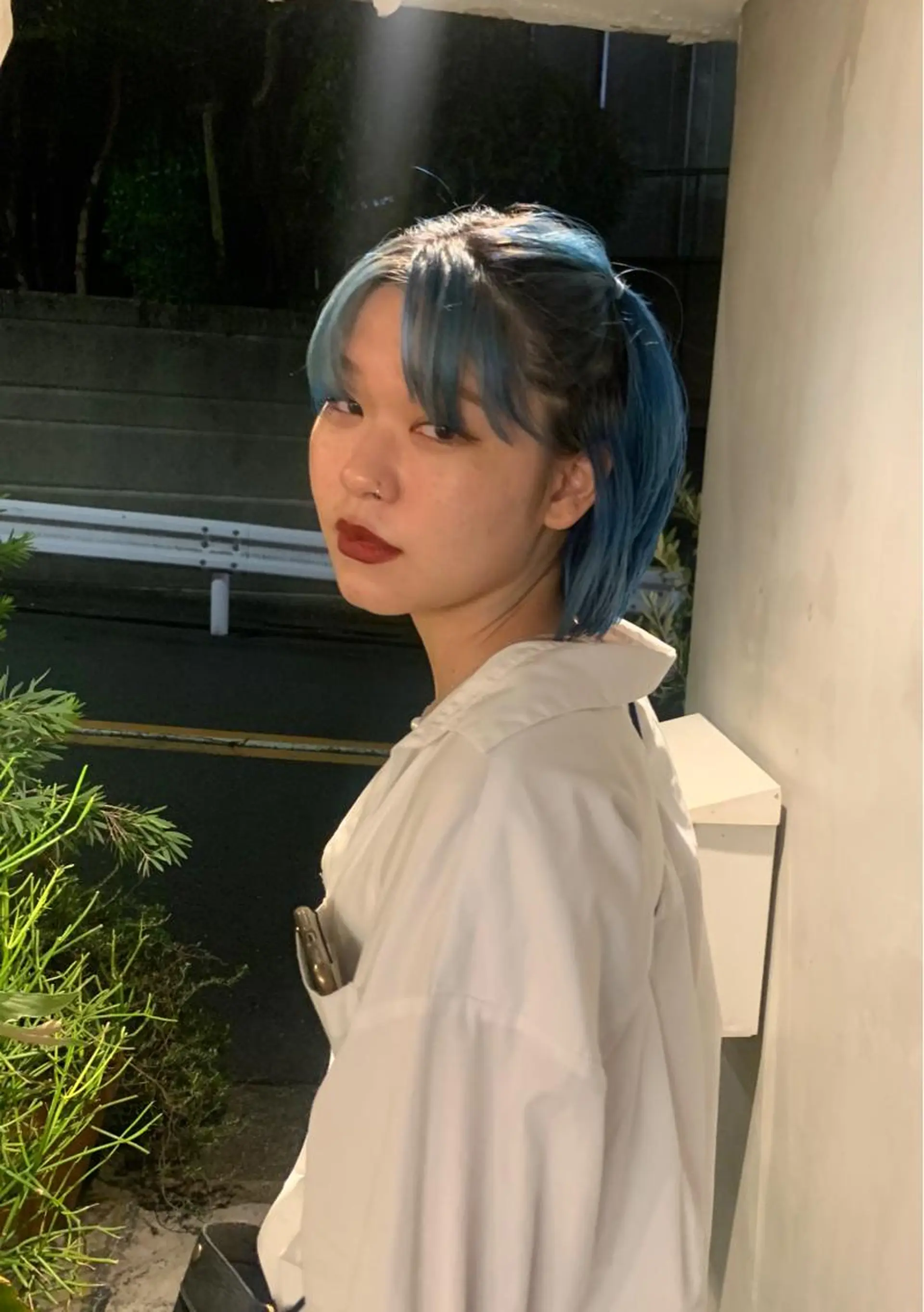 ミディアム カラー ヘアアレンジ ミディアムパーマ バレイヤージュ ブリーチ ケアブリーチ デザインカラー ヘアカラー トリートメント スパイラルパーマ 🌐hina⭐️のヘアスタイル