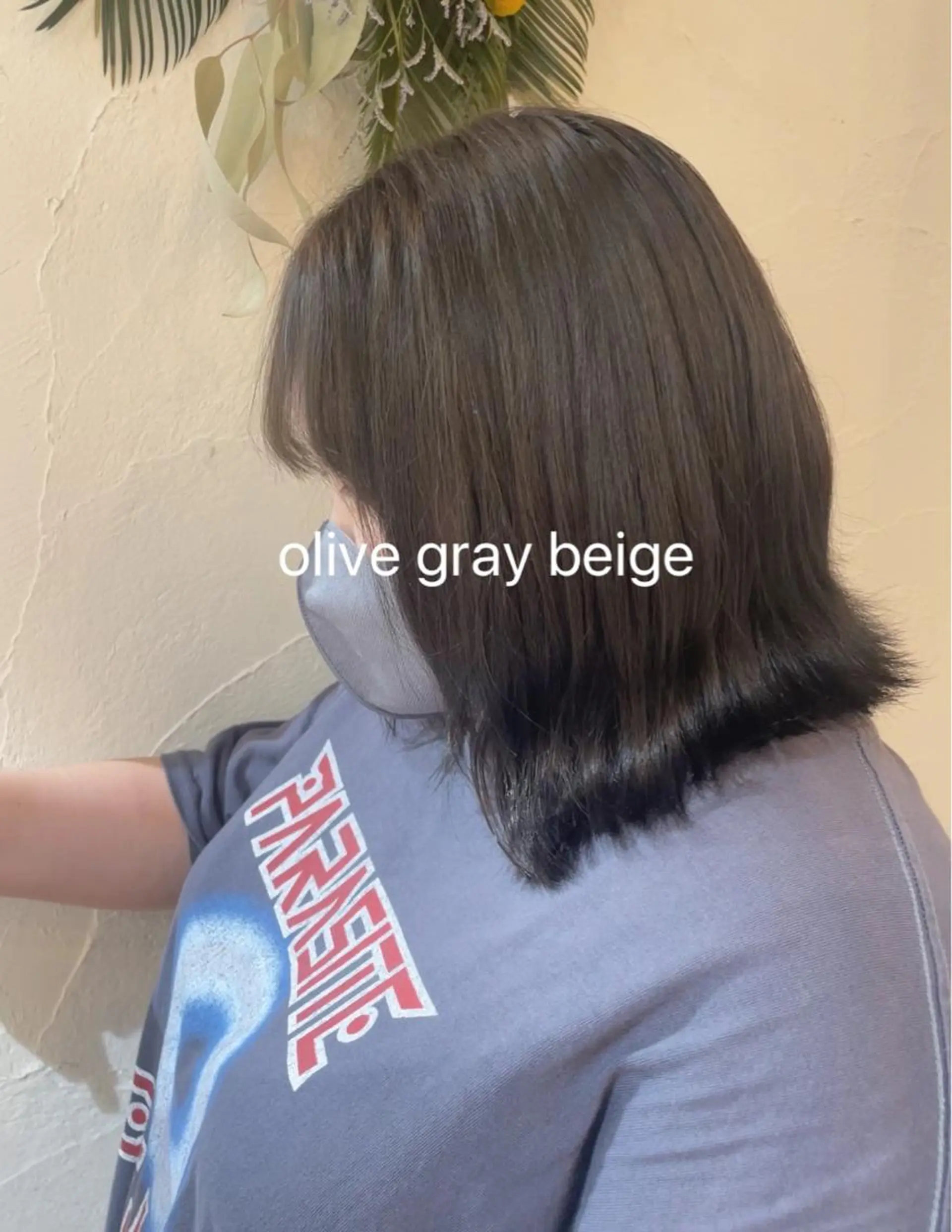 ミディアム カラー ヘアアレンジ 透明感カラー ヘアカラー Hair muse'e所属・加藤 愛鈴のヘアスタイル