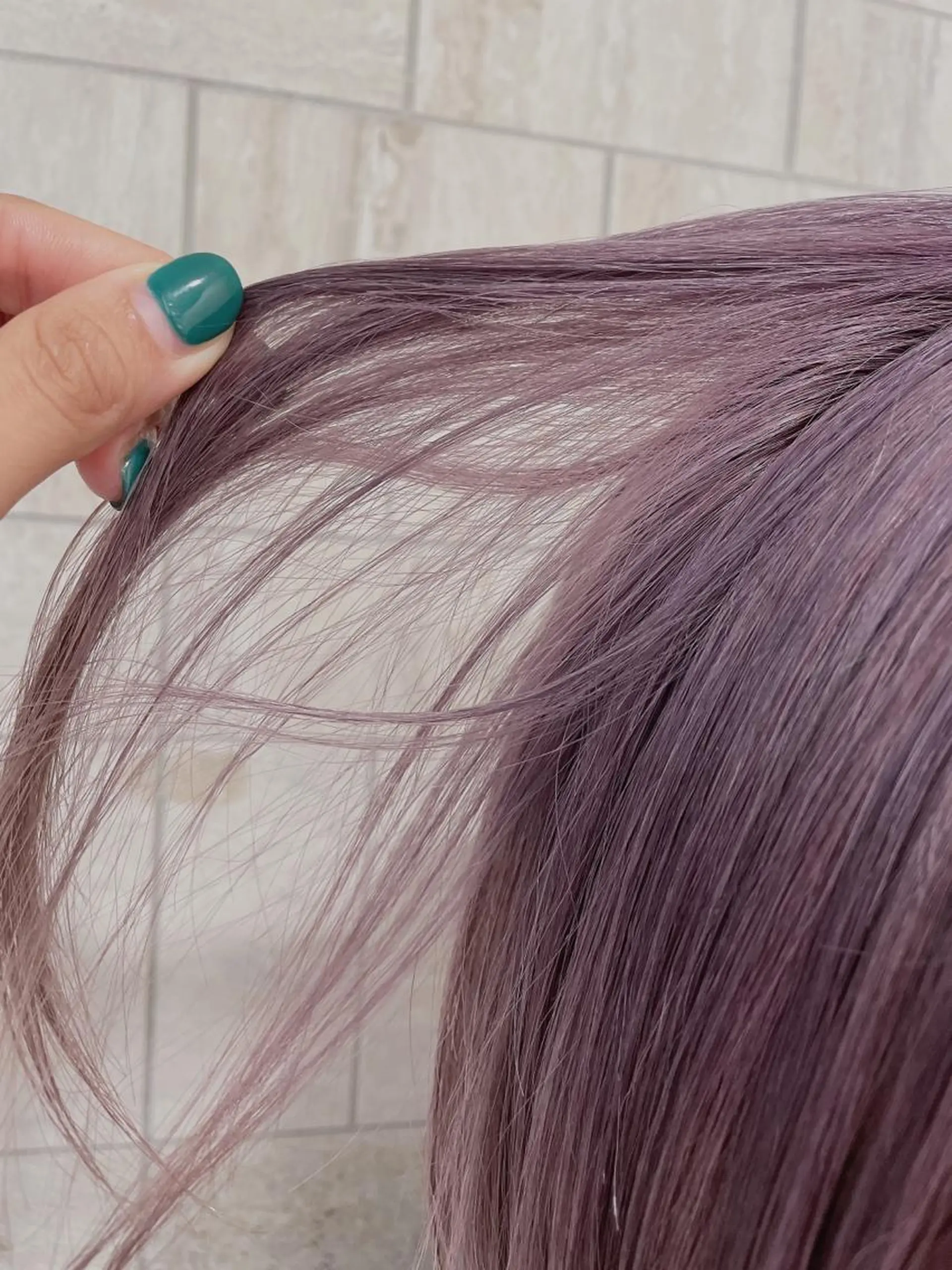 ミディアム カラー パープルカラー カット ヘアカラー トリートメント 🦖鶴岡香純🦖 産休中のヘアスタイル