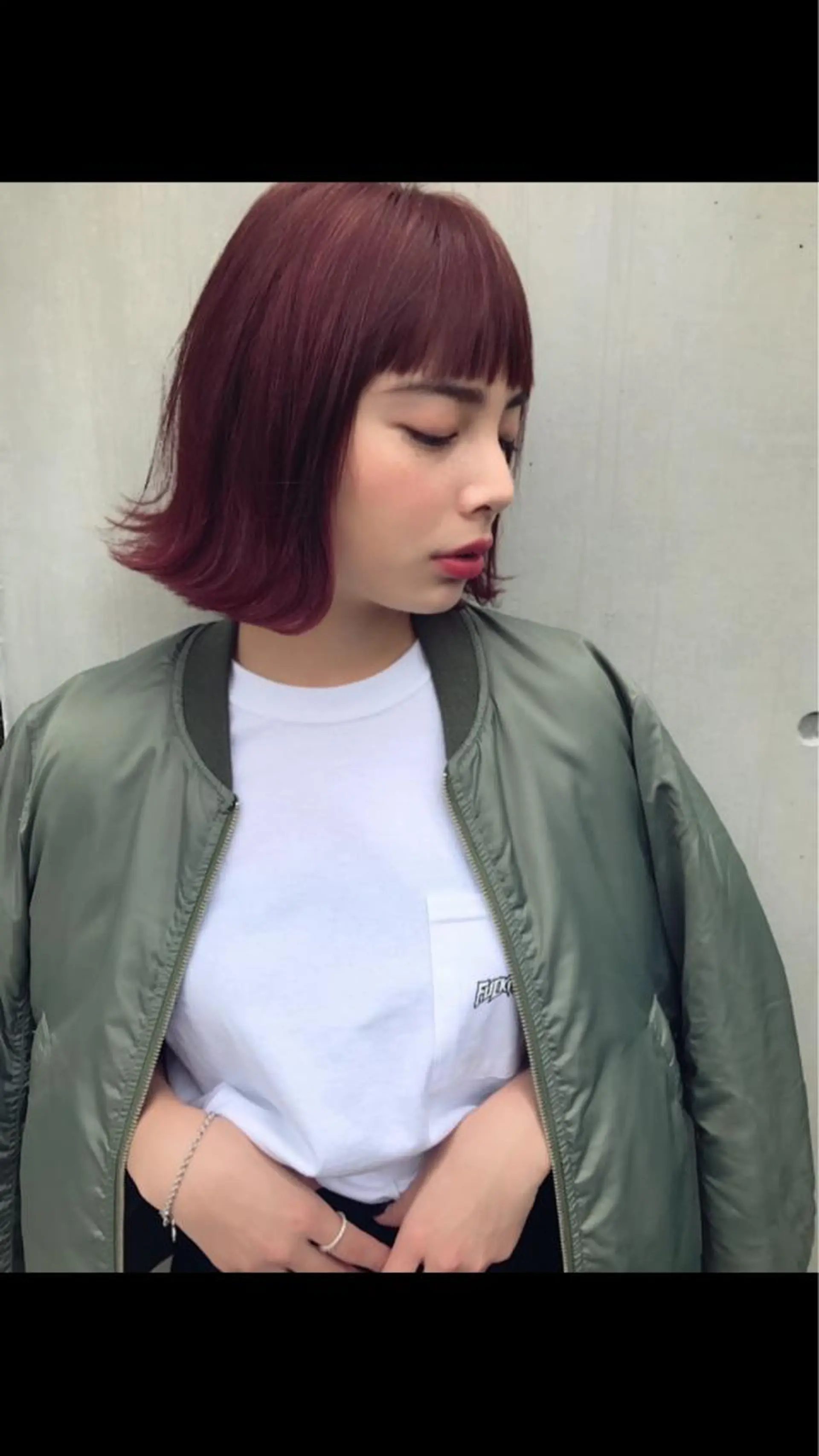 ショート HOODS hair salon所属・透明感カラー🌿ボブ ✨飛田 ケイのヘアスタイル