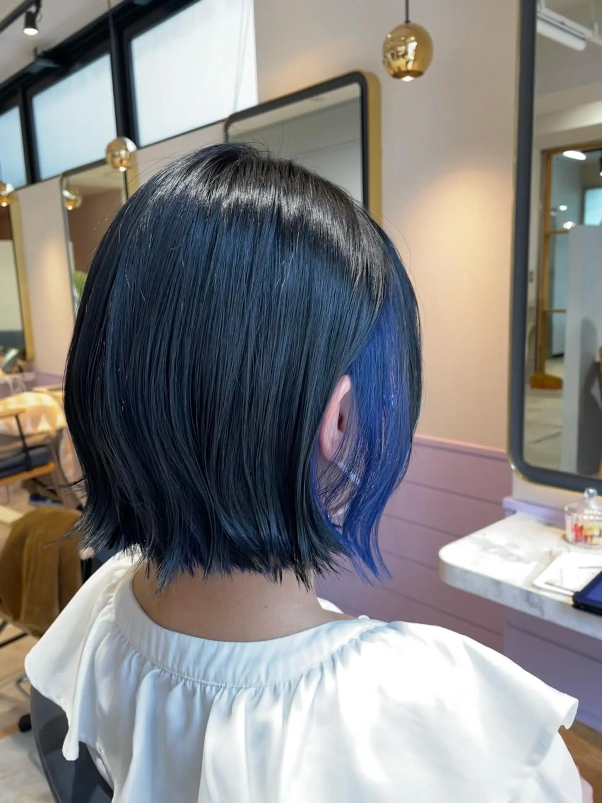 ミディアム カラー カット ヘアカラー 髪質改善/縮毛矯正 ボブ/Ryuseiのヘアスタイル