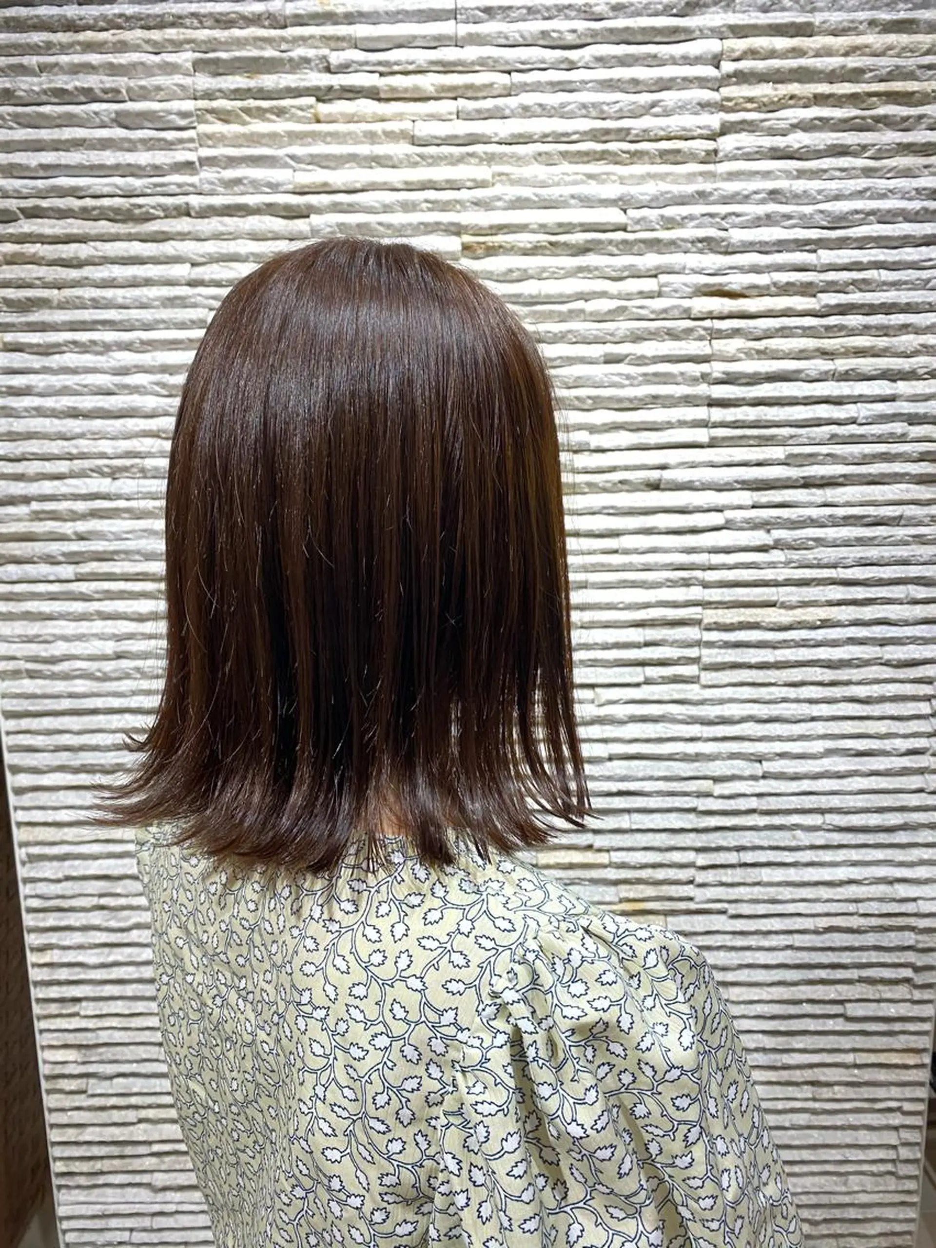 ミディアム カラー ベージュカラー 外ハネヘア カット ヘアカラー ✨ハイトーン カラー福岡拓也✨のヘアスタイル