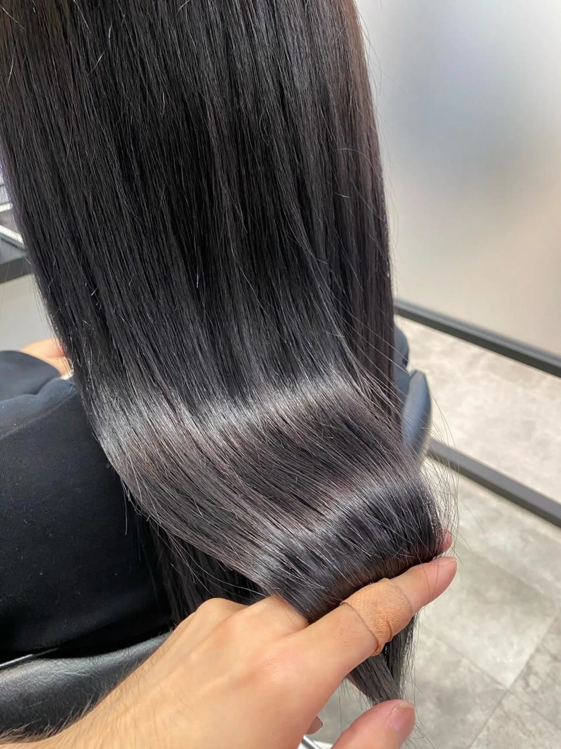 ロング カラー 【艶髪×韓国風】 毛流れ職人 RYOのヘアスタイル