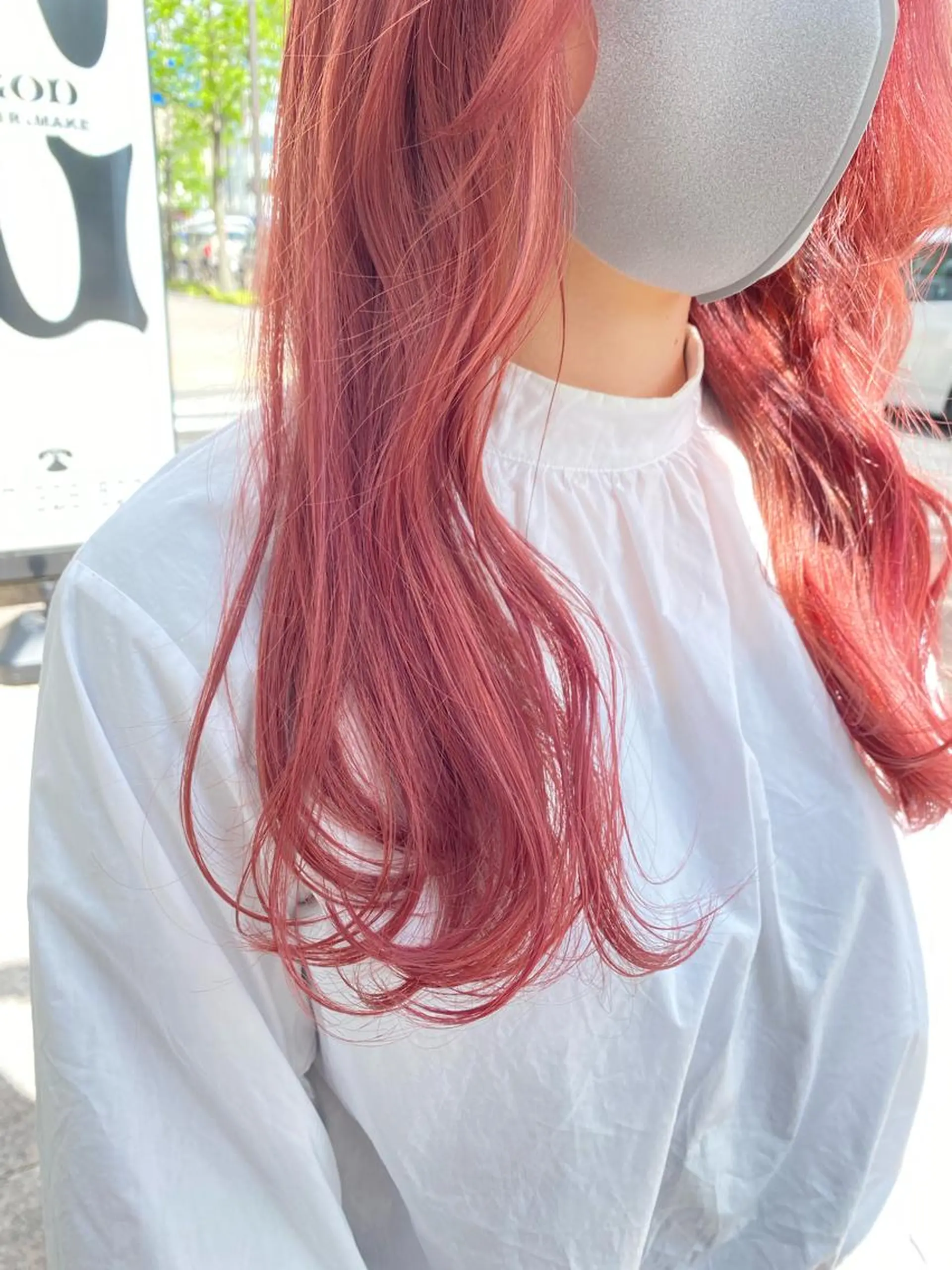 ロング カラー ブリーチ ピンクカラー ヘアカラー force  hair所属・🫧富田 苑実🫧のヘアスタイル