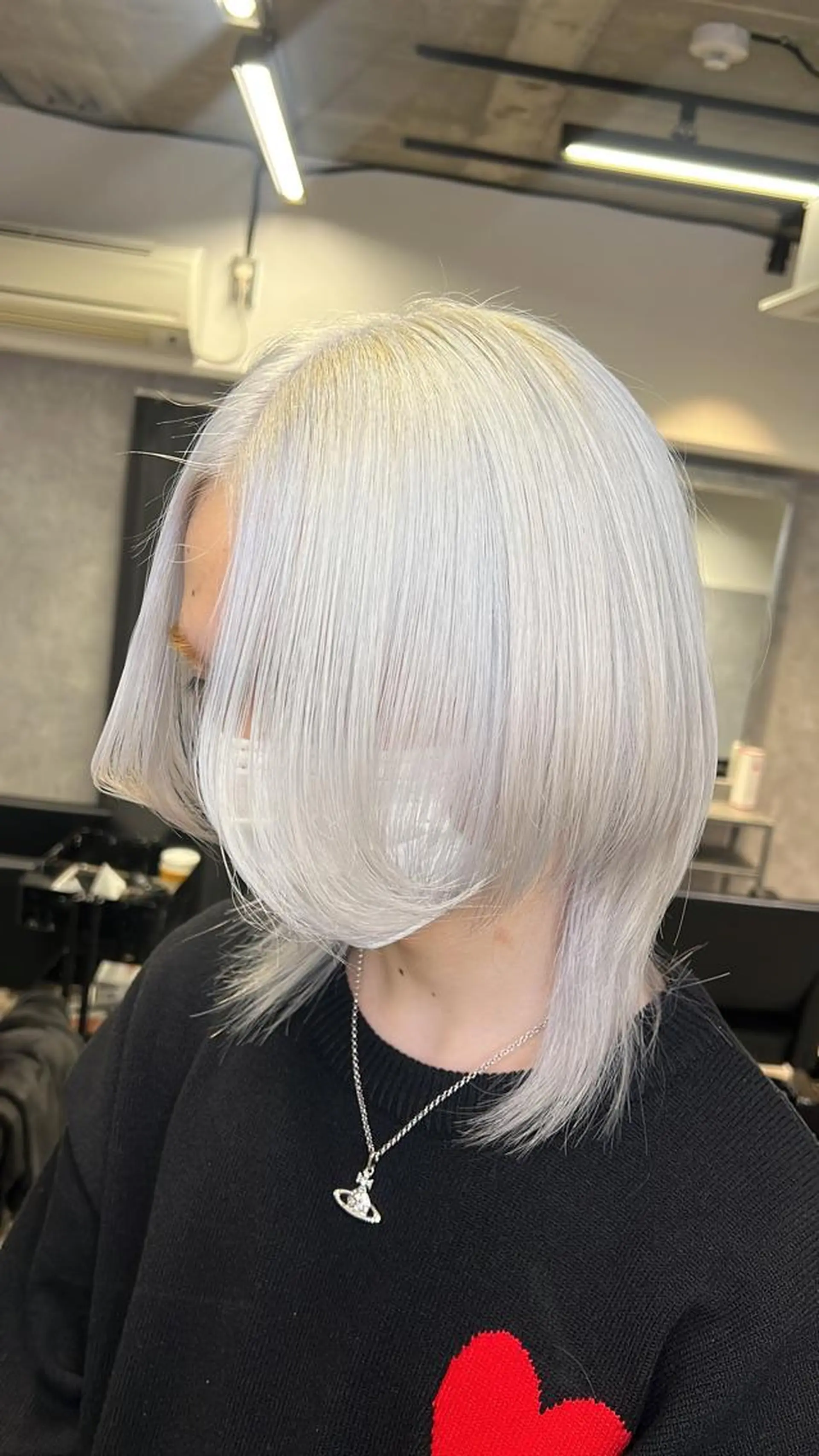 カラー メンズ mimiiy梅田 中崎町ハイトーンのヘアスタイル