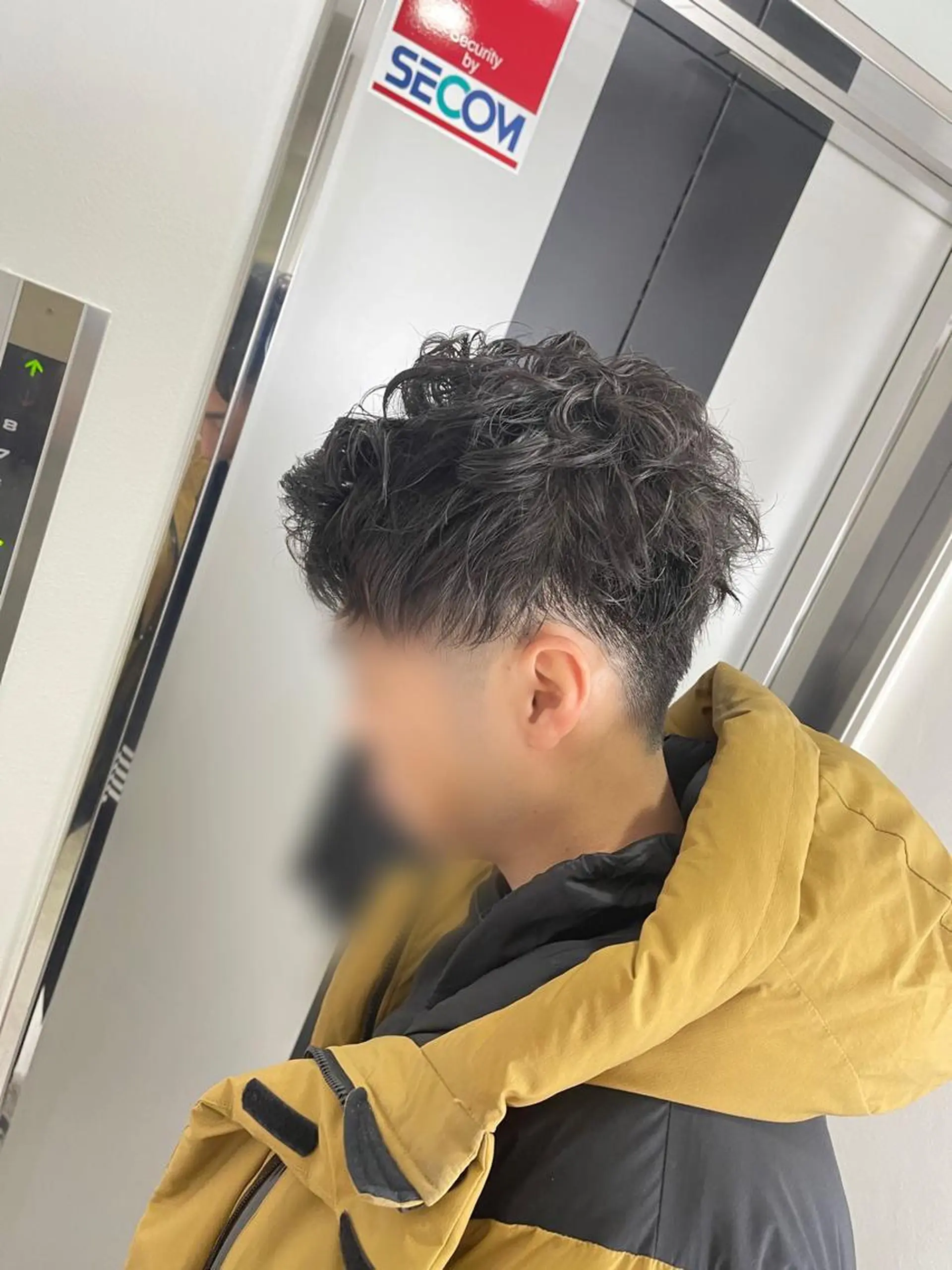 パーマ メンズ カット パーマ &chaLme   心斎橋所属・emi/髪質改善/ 韓国風/艶カラーのヘアスタイル