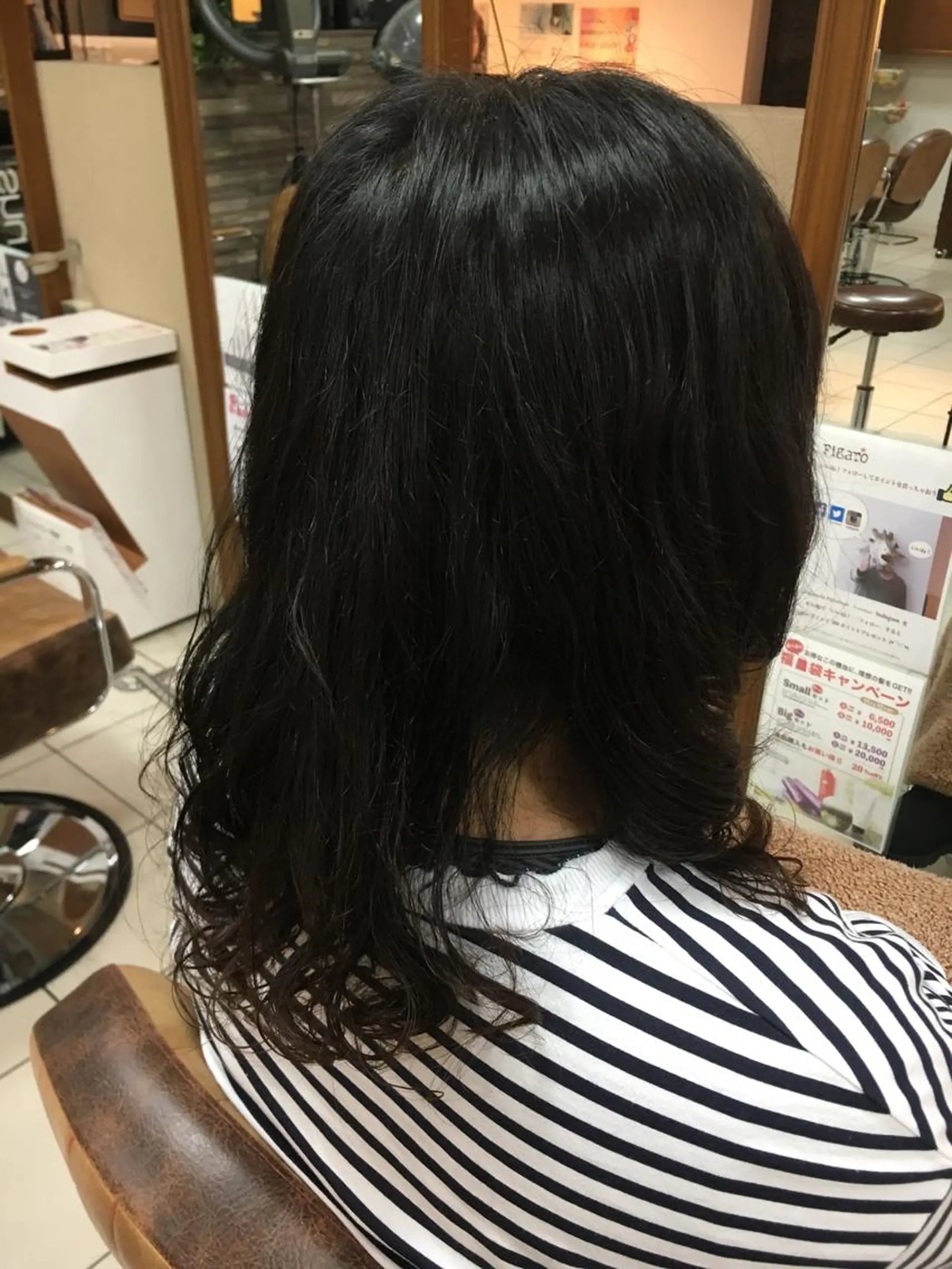 ミディアム パーマ ミディアムパーマ エアウェーブ 三尾 麻美のその他イメージ