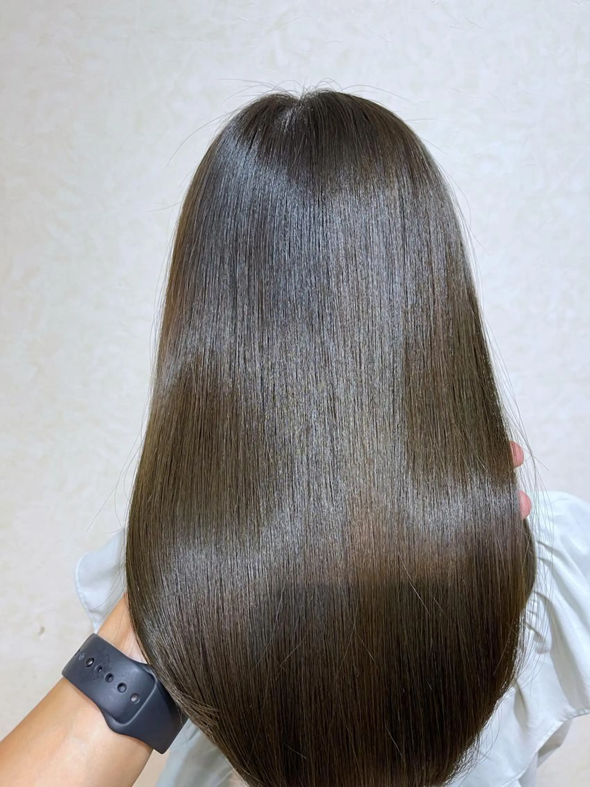 セミロング カラー 巻ける縮毛矯正✨ 木下晴一朗✨のヘアスタイル