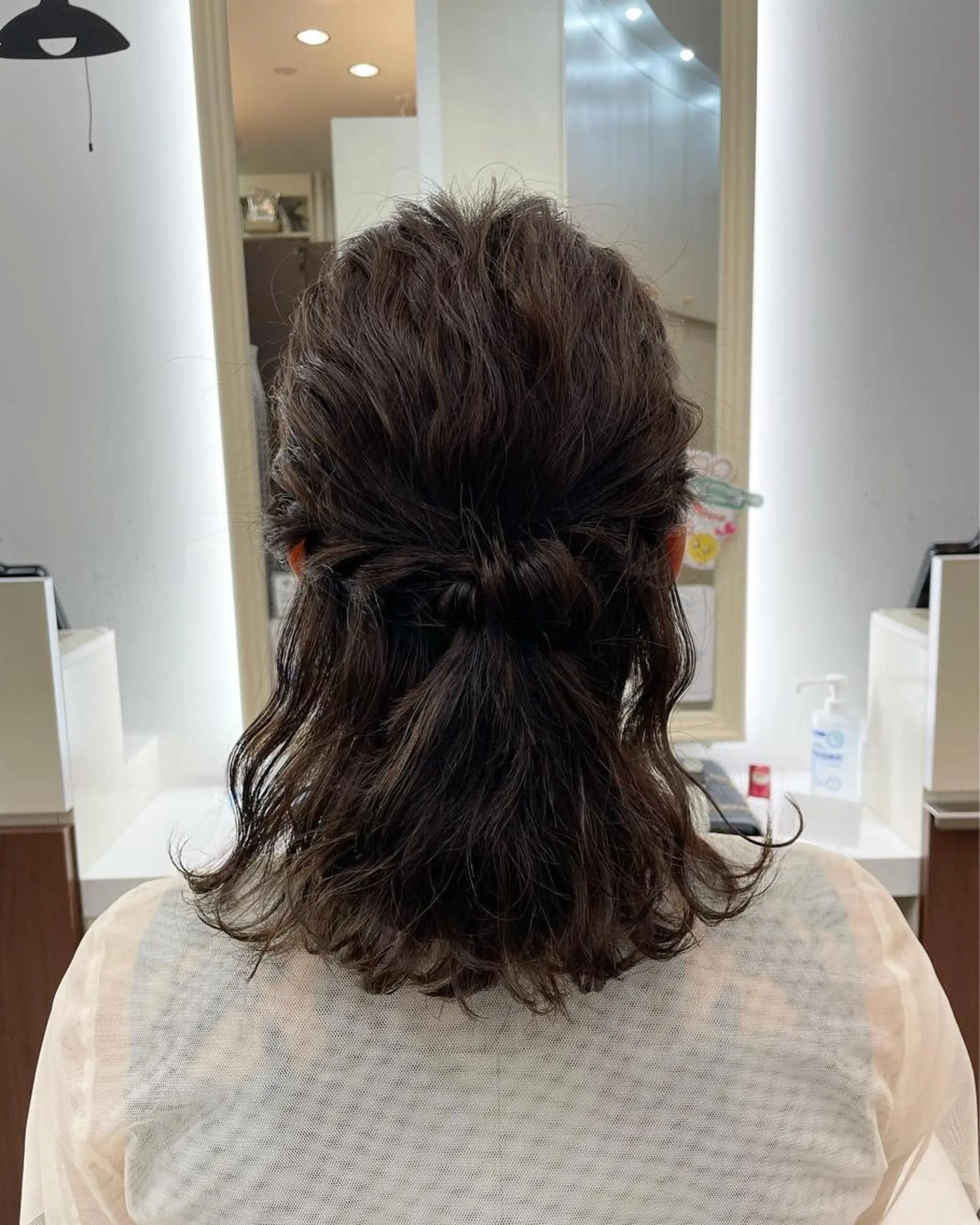 ミディアム 豊田 智美のヘアスタイル