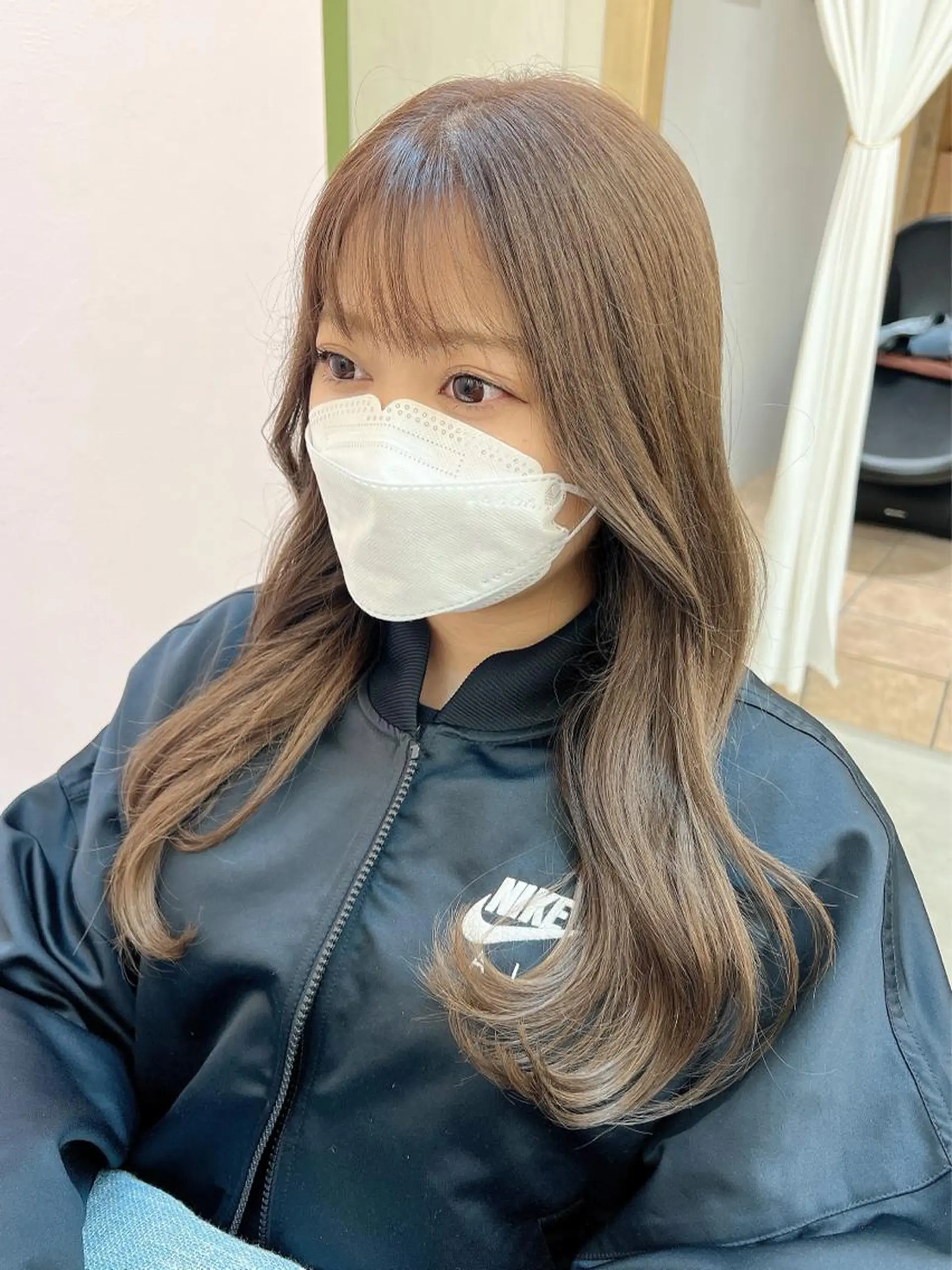 ロング カット ヘアカラー トリートメント 🌷韓国レイヤー/艶 カラー🇰🇷amiのヘアスタイル