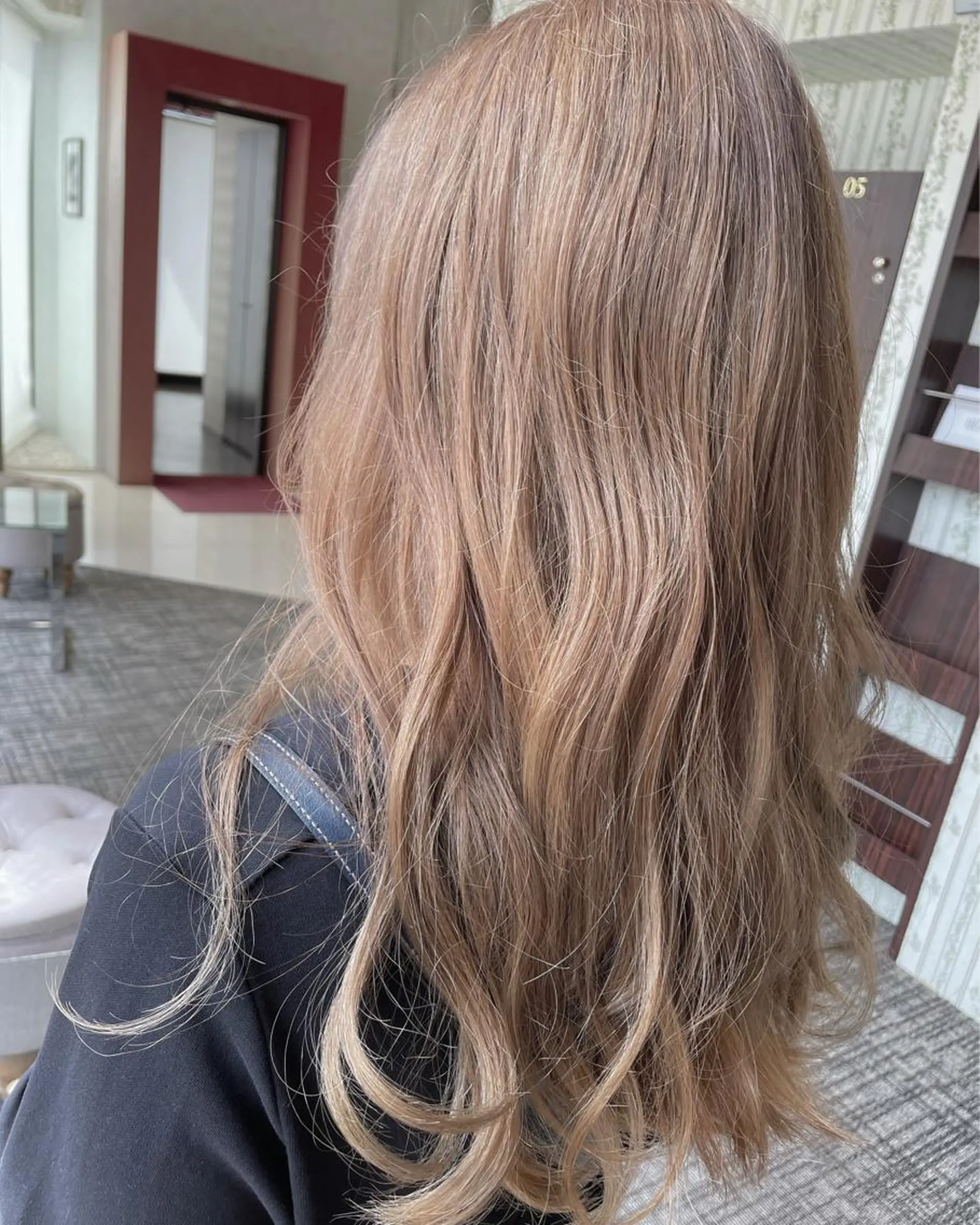 ロング カラー 竹田 京人のヘアスタイル